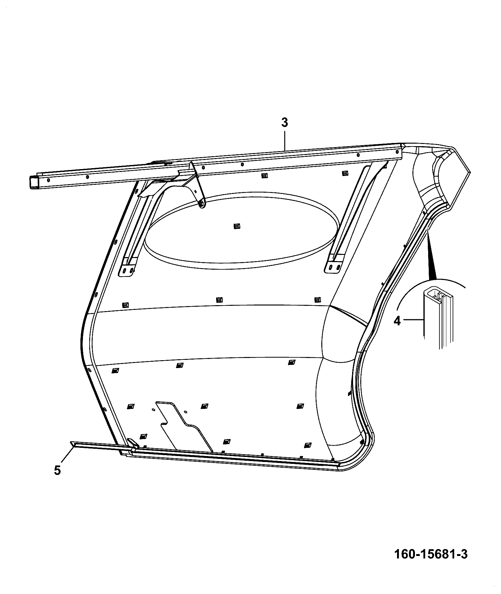 планка 331/32497 JCB