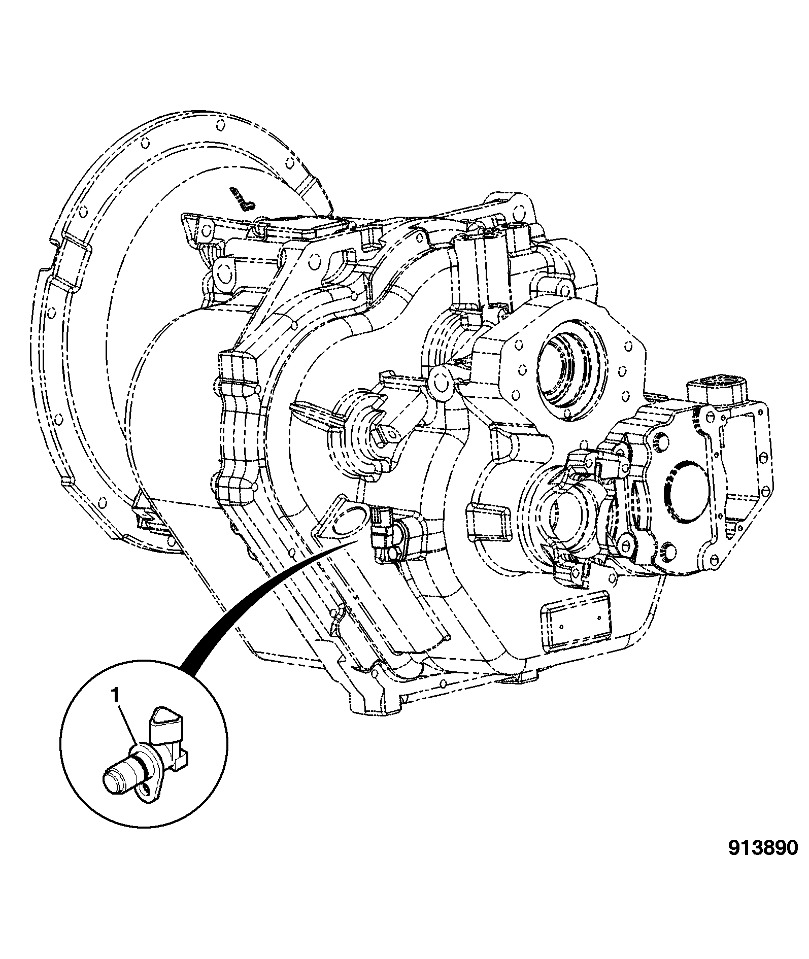 Датчик 716/F9885 JCB