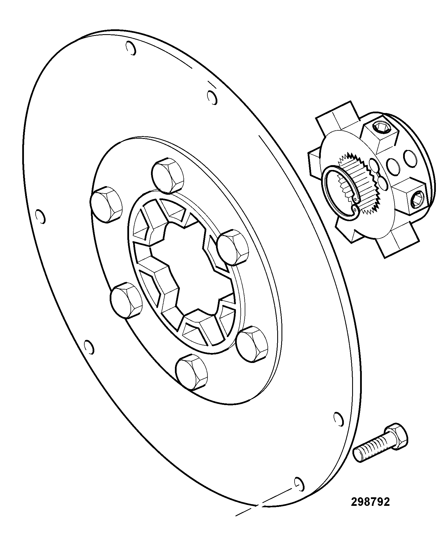 Муфта 45/915400 JCB