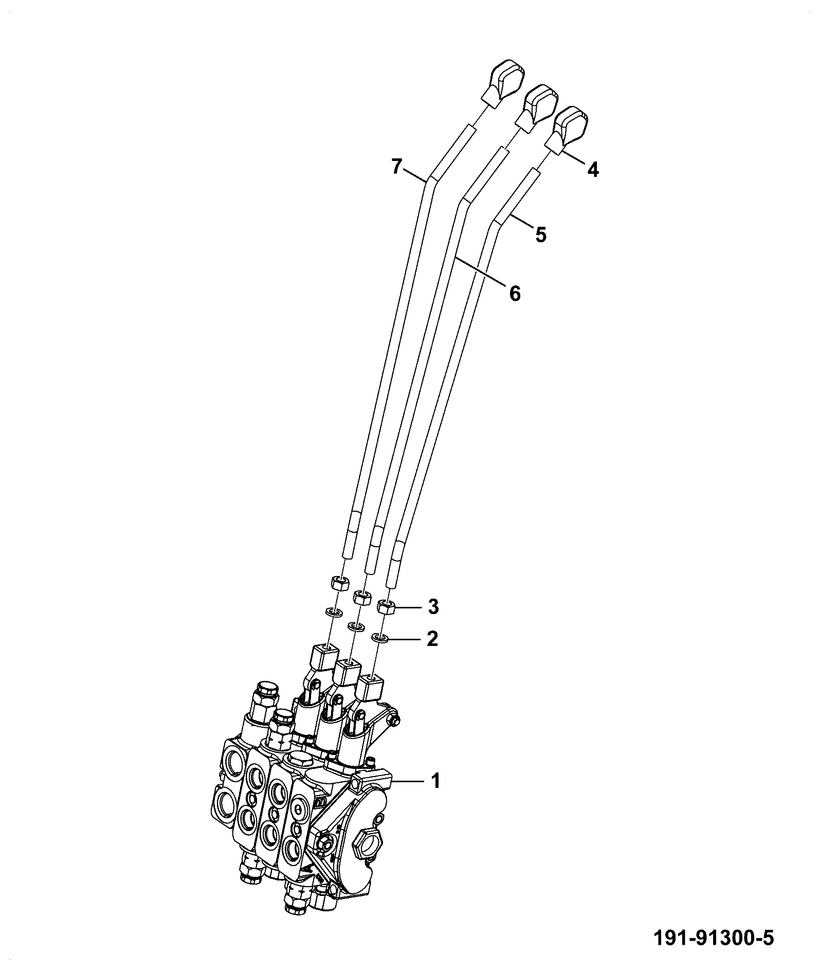 Клапан 334/V1853 JCB