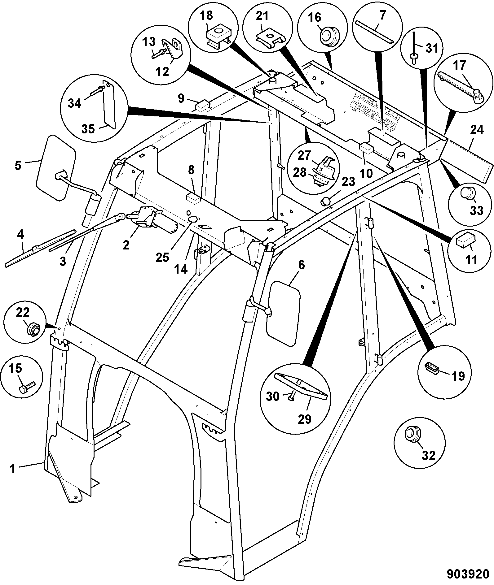 кронштейн 331/68876 JCB