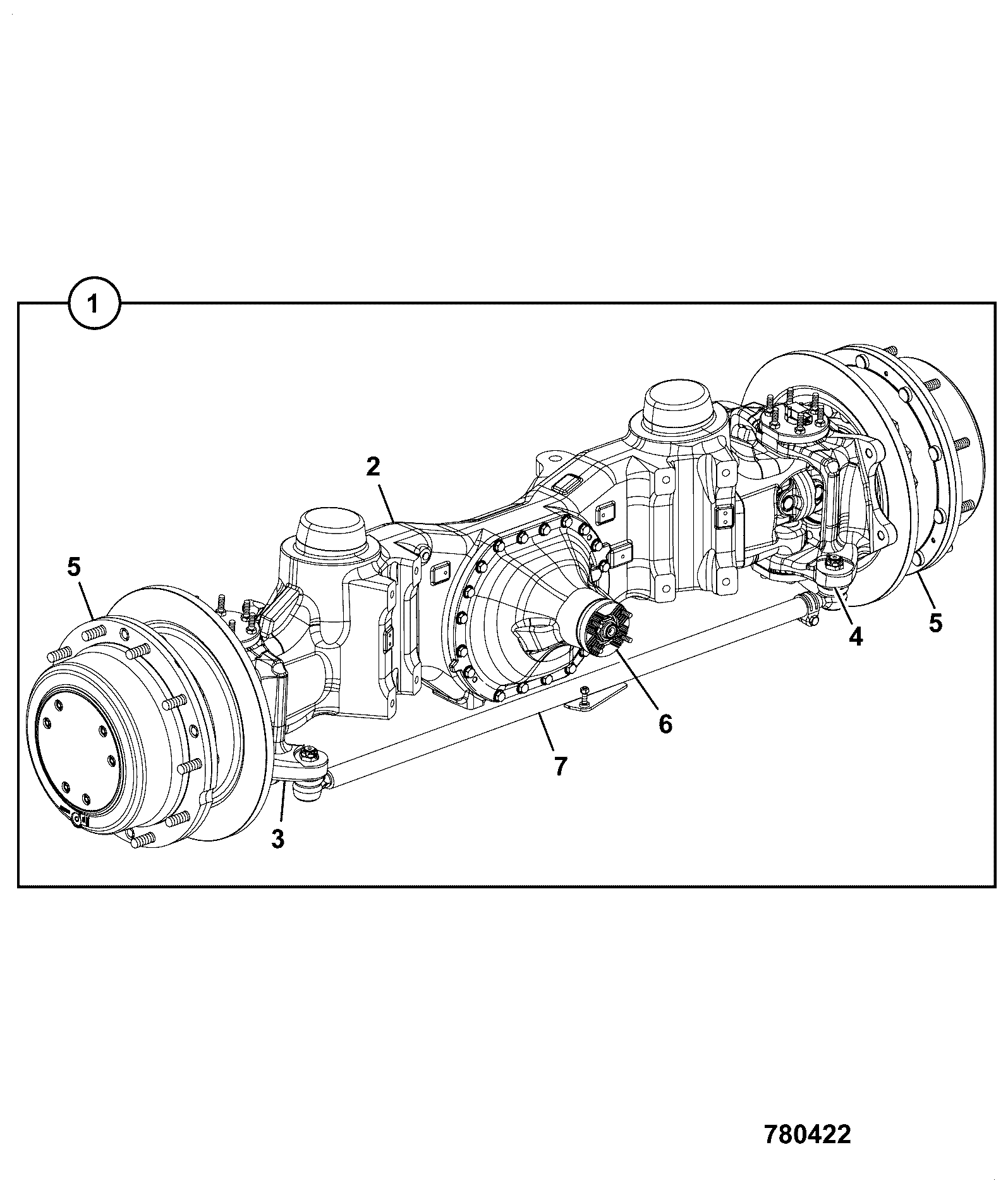 Передний 333/R7982 JCB