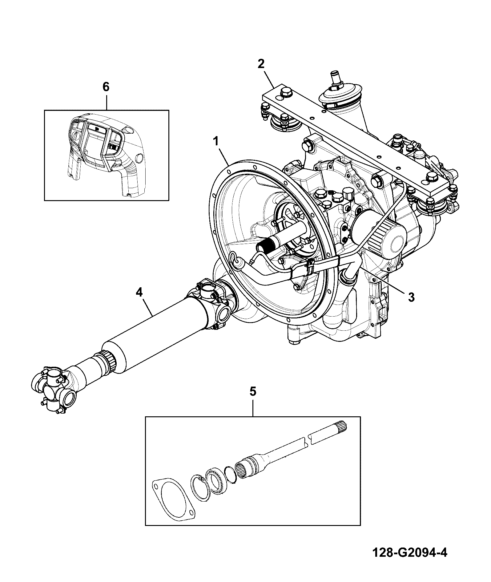 установка 128/14818 JCB