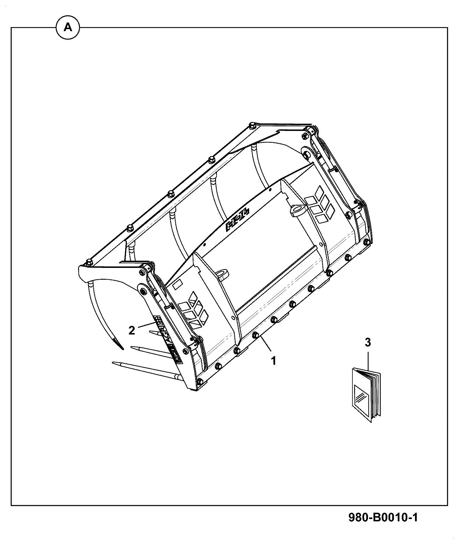Сборка 980/B0010 JCB