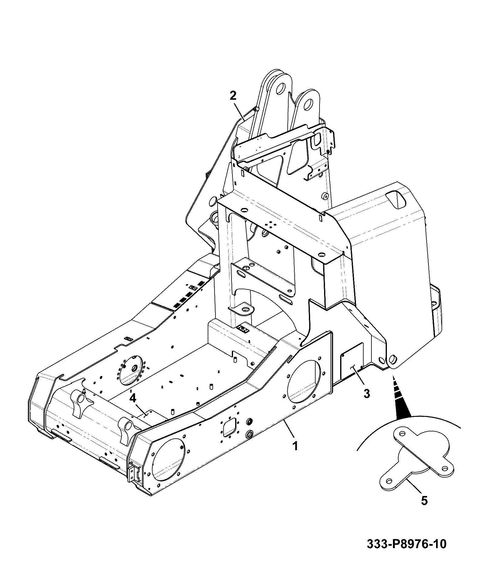 Шасси 333/L4979 JCB