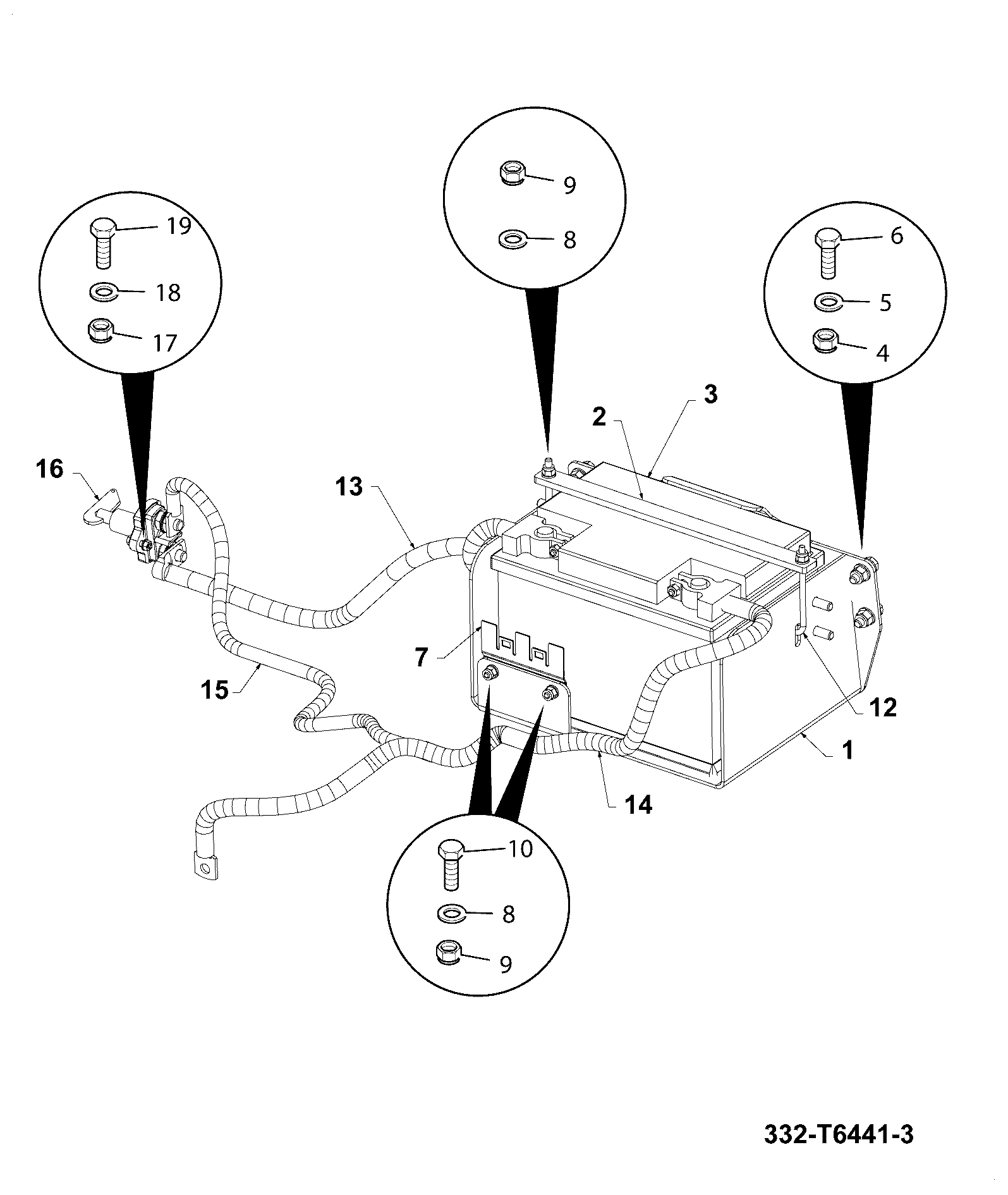 Поддон 332/U8600 JCB