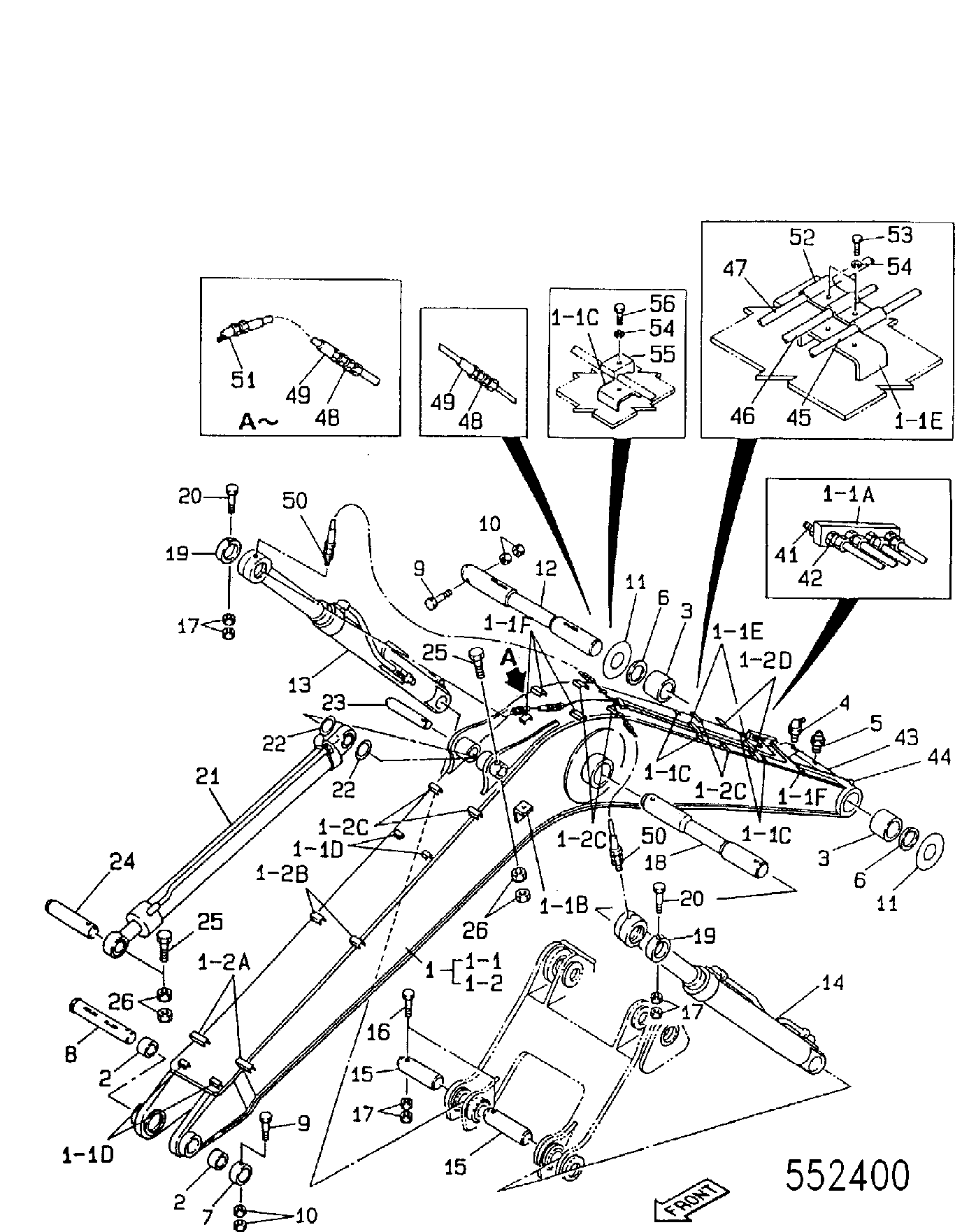 уплотнение KHV0022 JCB