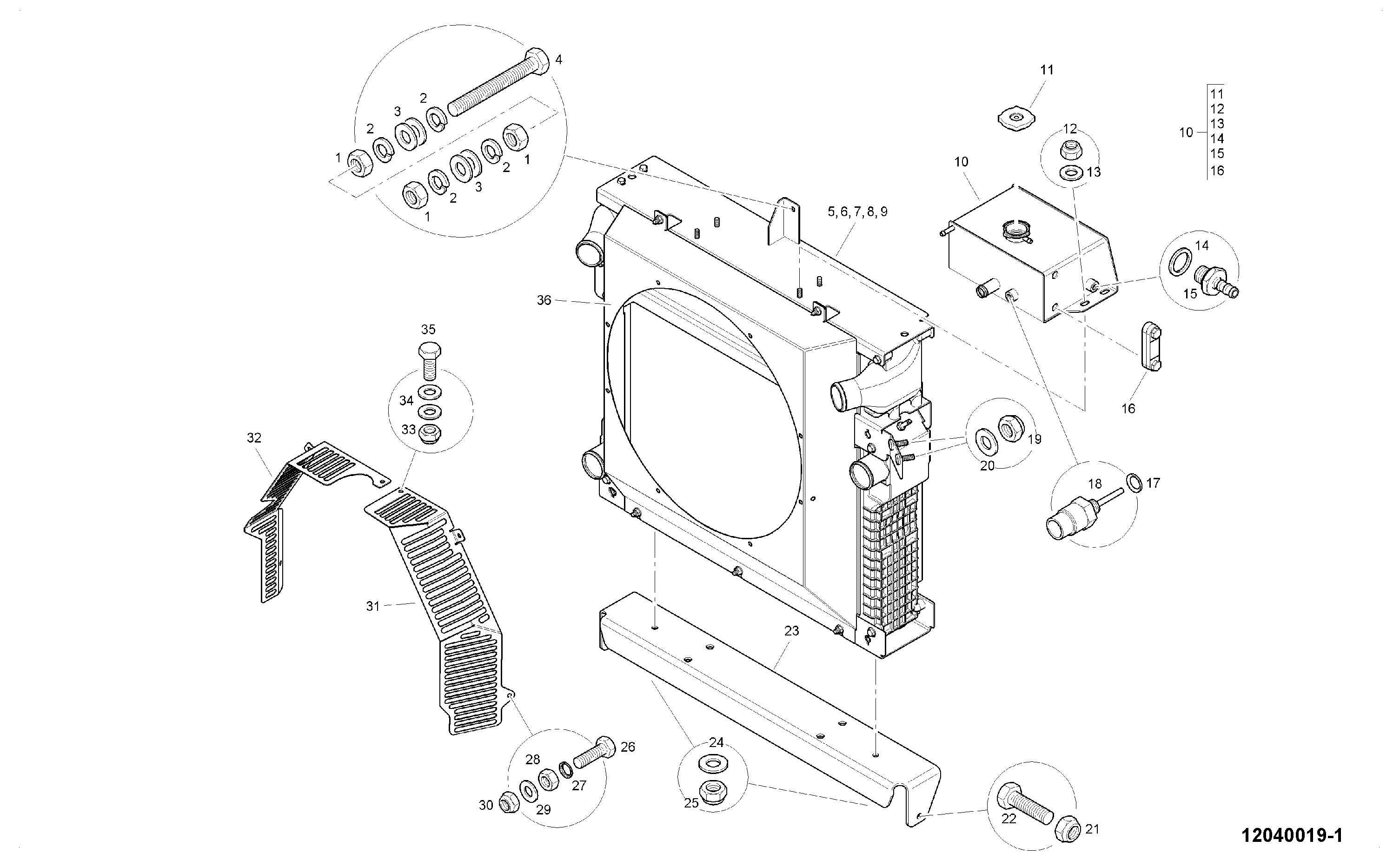 Уплотнение 336/A1045 JCB