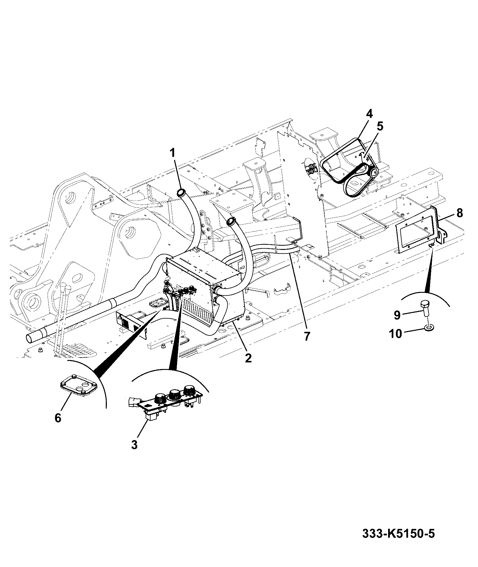 Шланг 333/K4605 JCB