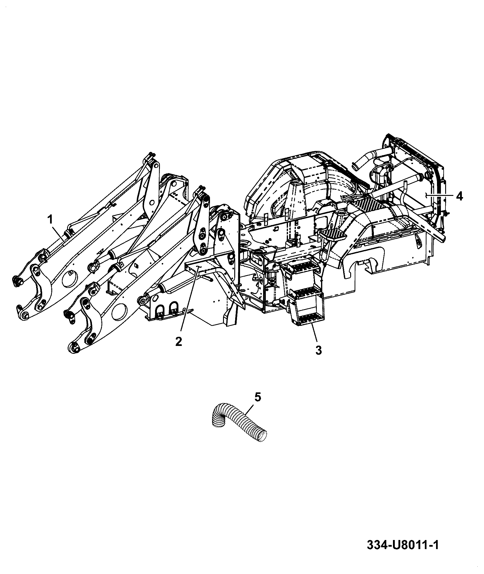 Сборка 332/U3992 JCB