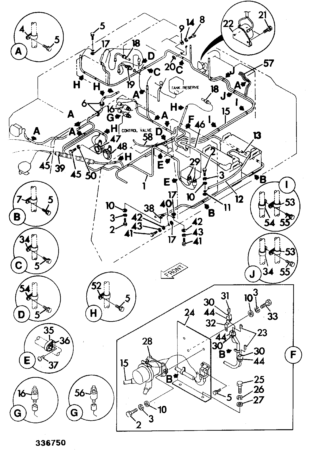 Жгут проводов 721/10433 JCB