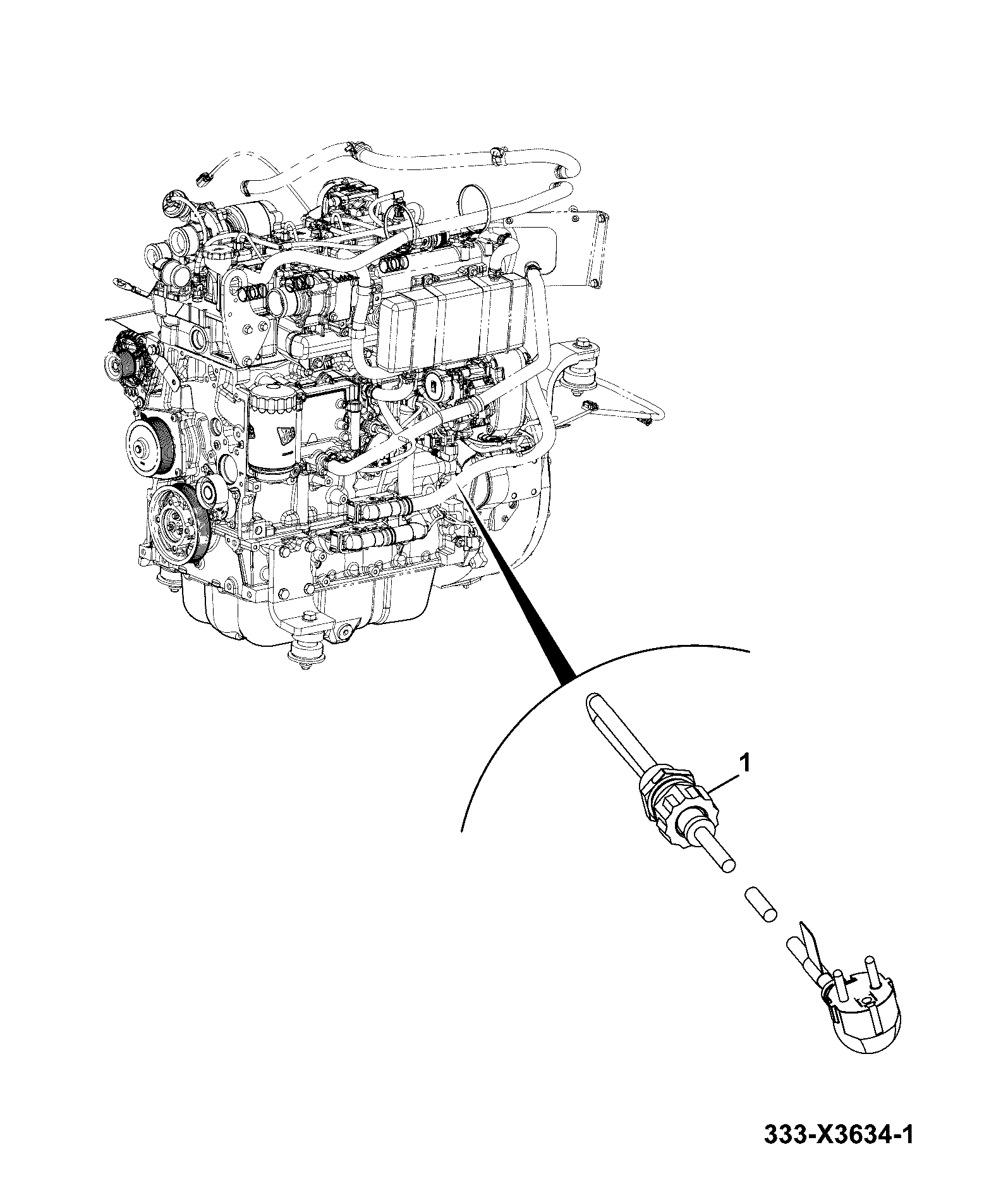 Отопитель 333/X3213 JCB