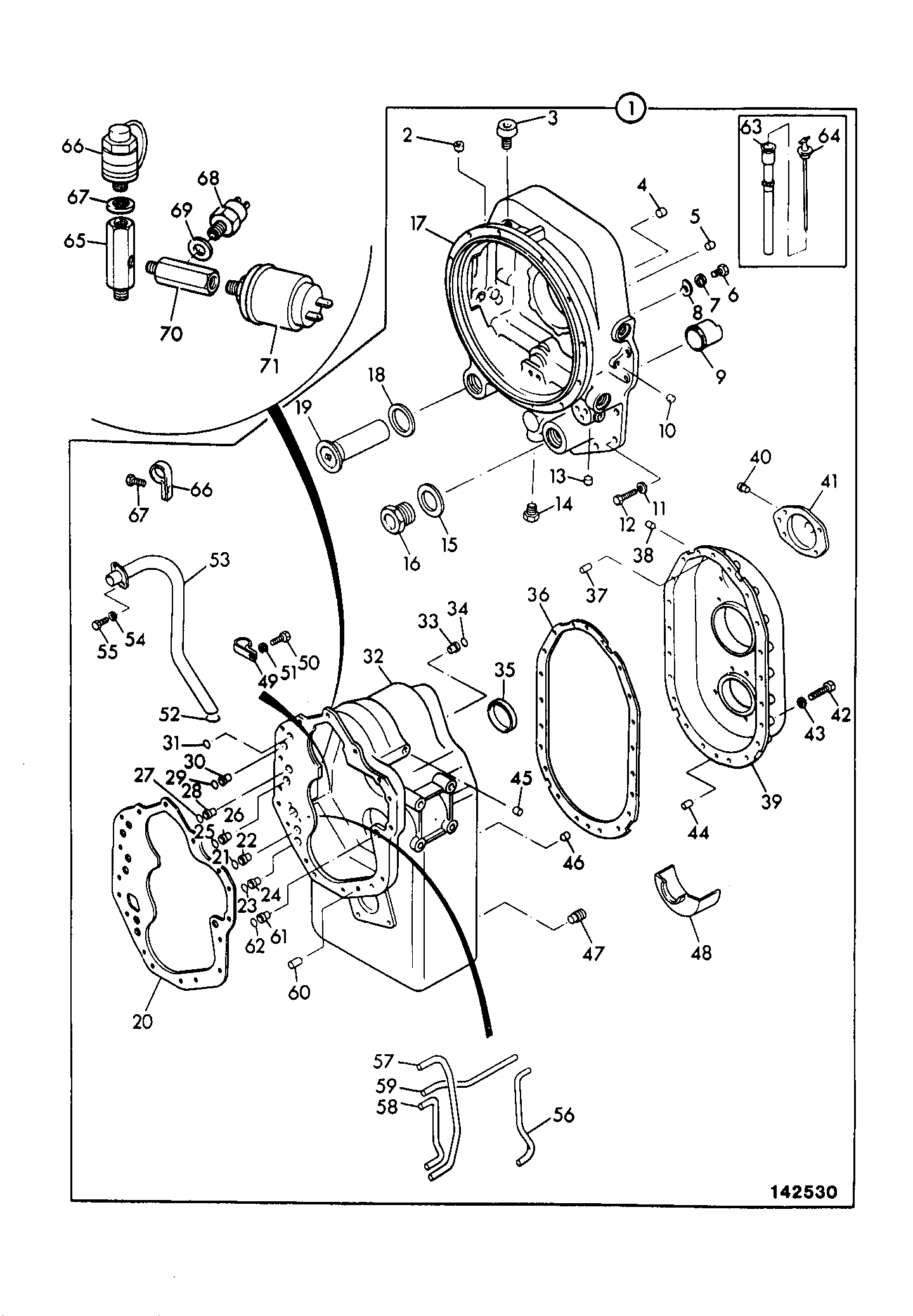 пробка 239243 JCB