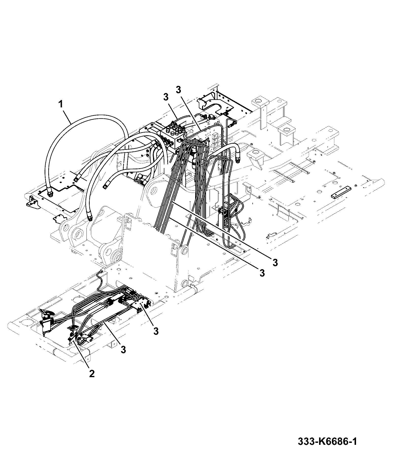Контур 333/K6523 JCB