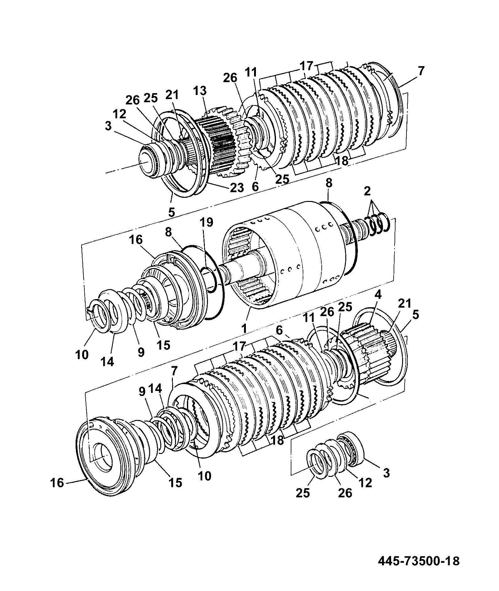 Подшипник 907/52700 JCB