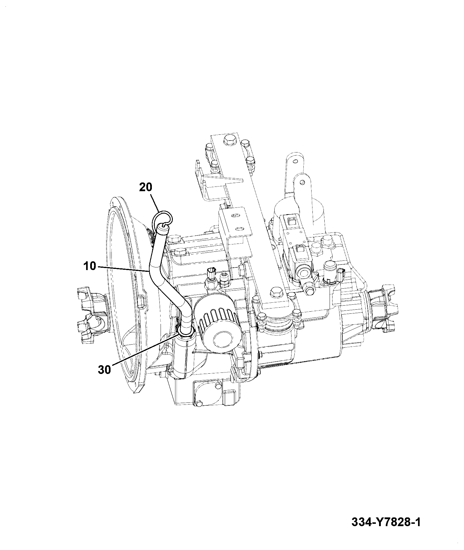 Щуп 334/Y7830 JCB