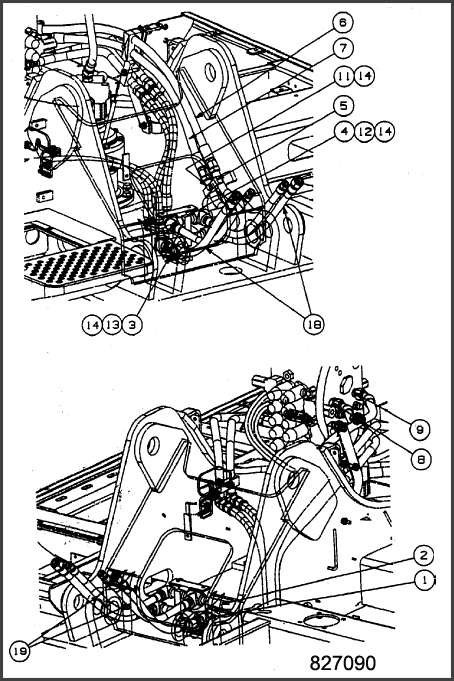 Хомут 821/10303 JCB