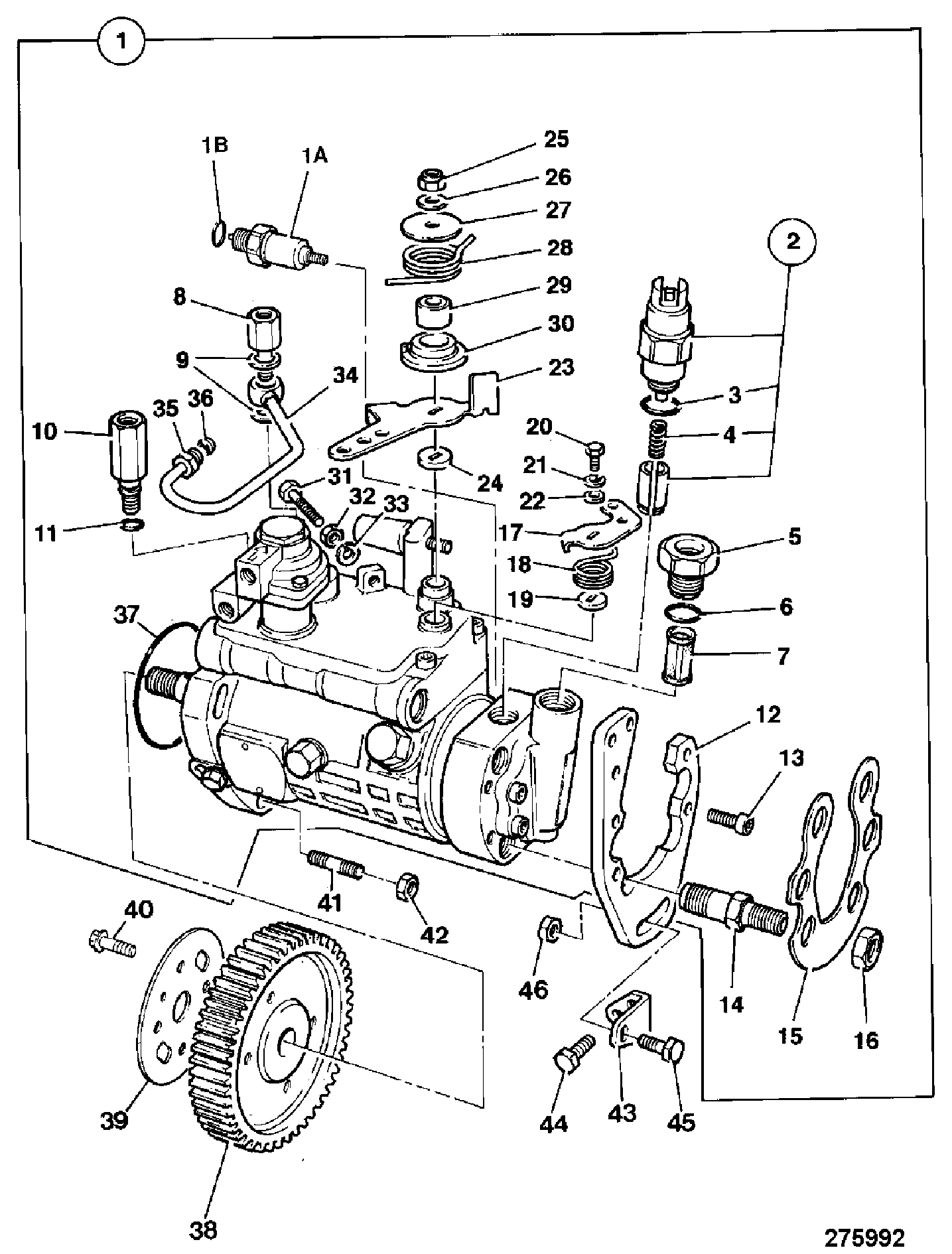 Насос 17/113100 JCB