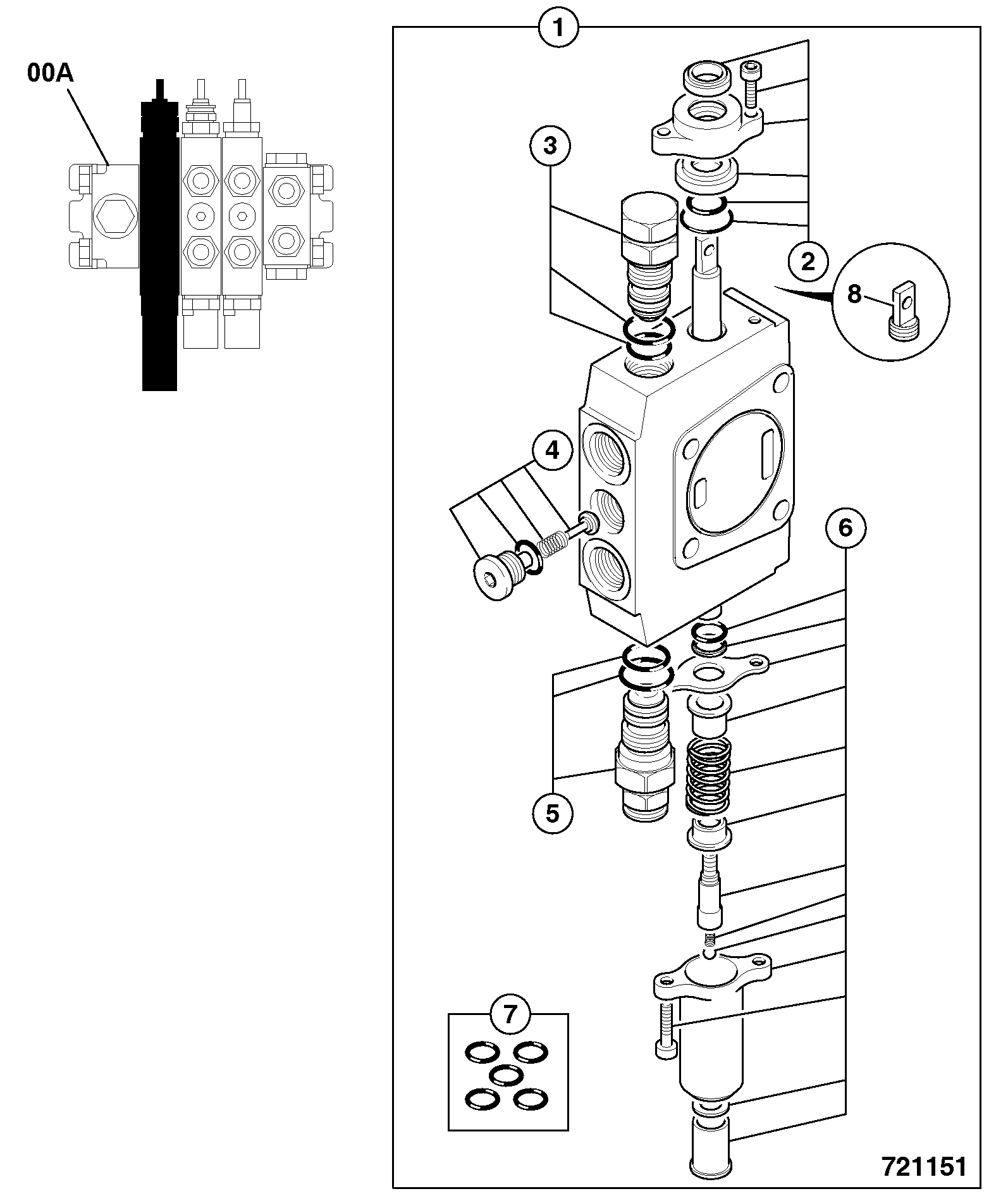Золотник 25/222970 JCB