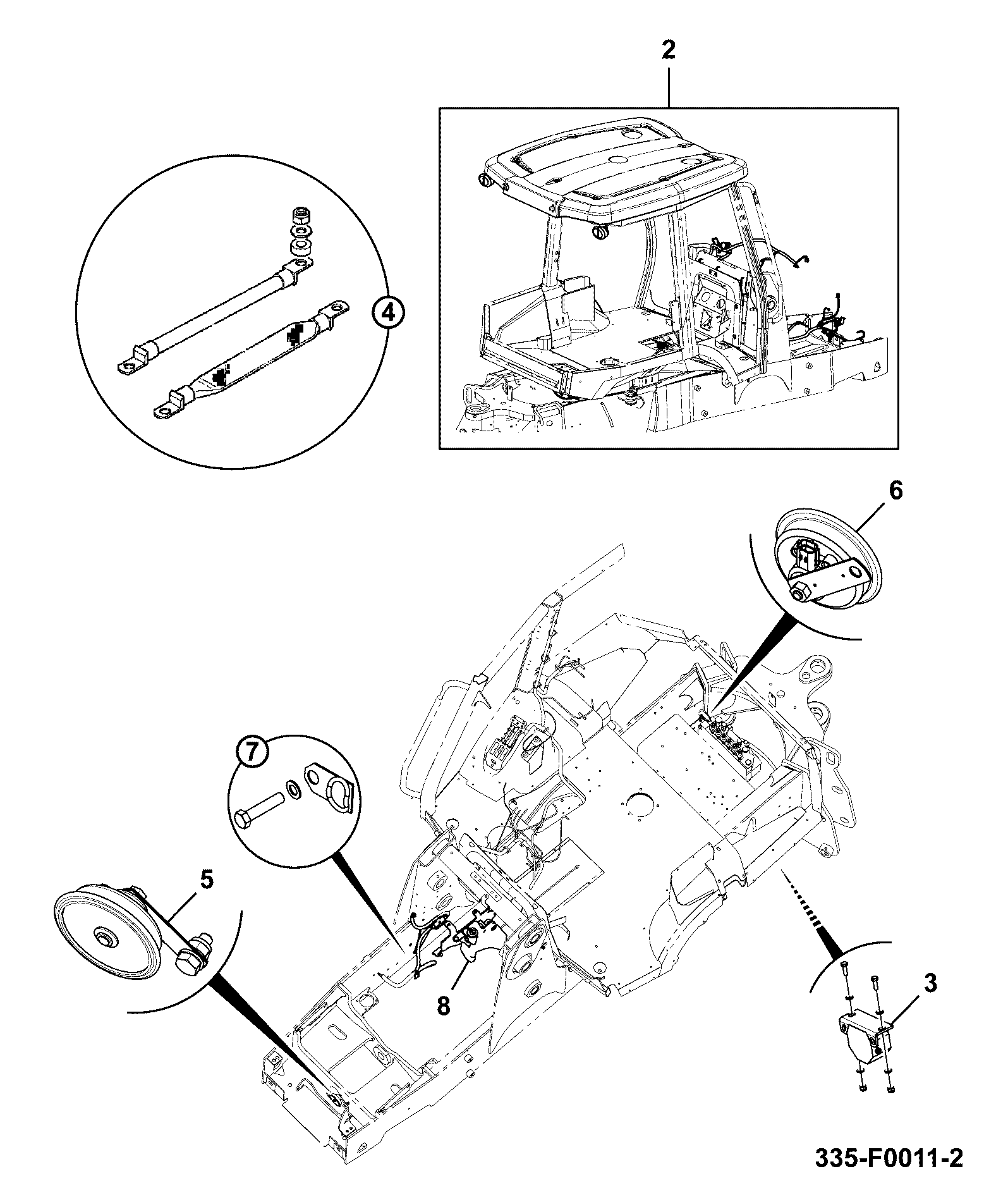 Жгут проводов 128/E4269 JCB