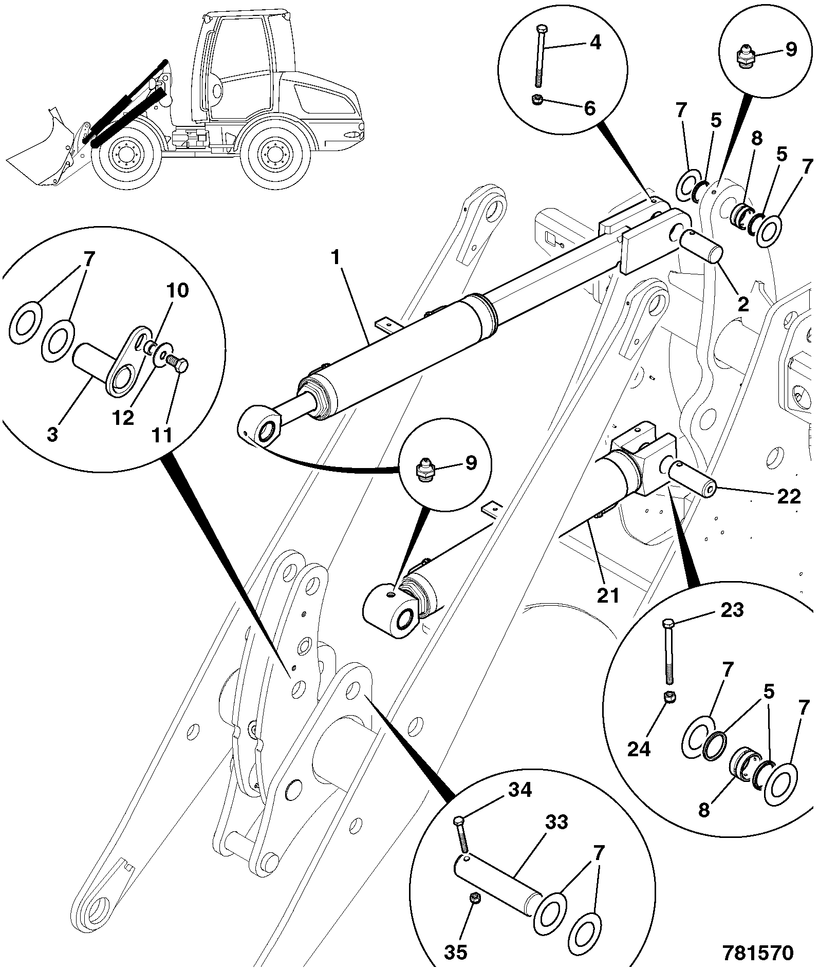Подшипник 831/10385 JCB