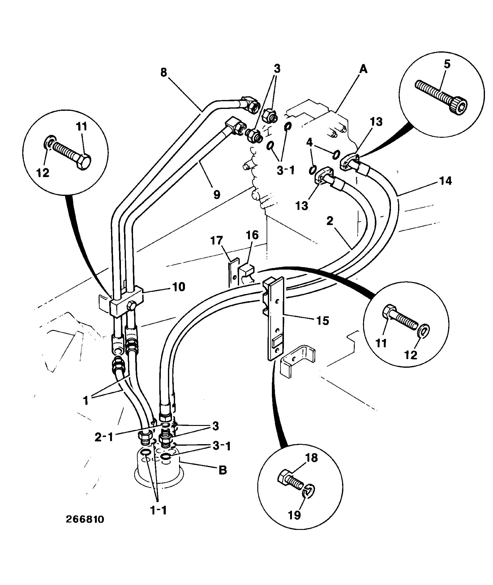 Шланг JNV1365 JCB