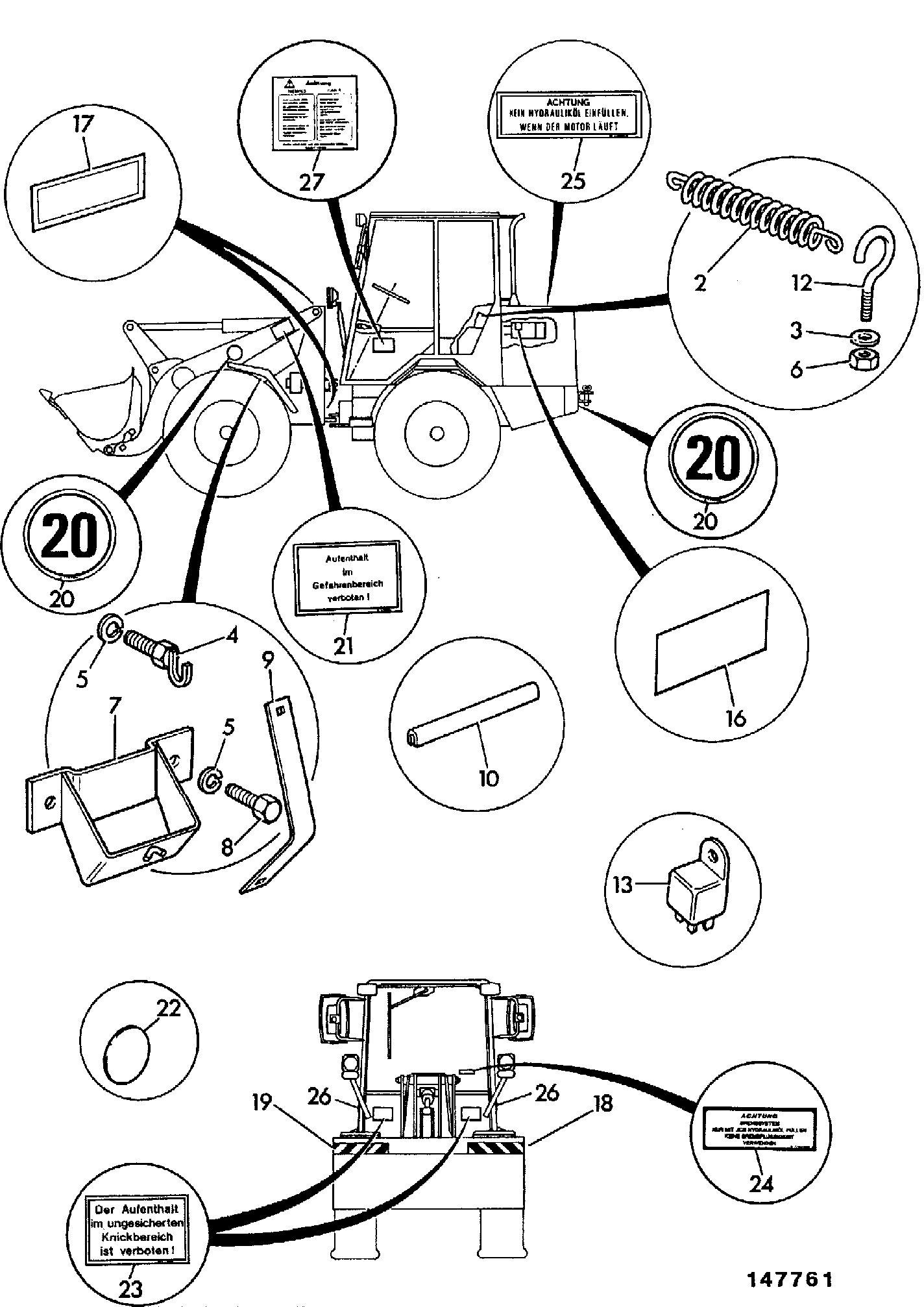 Табличка 817/02870 JCB