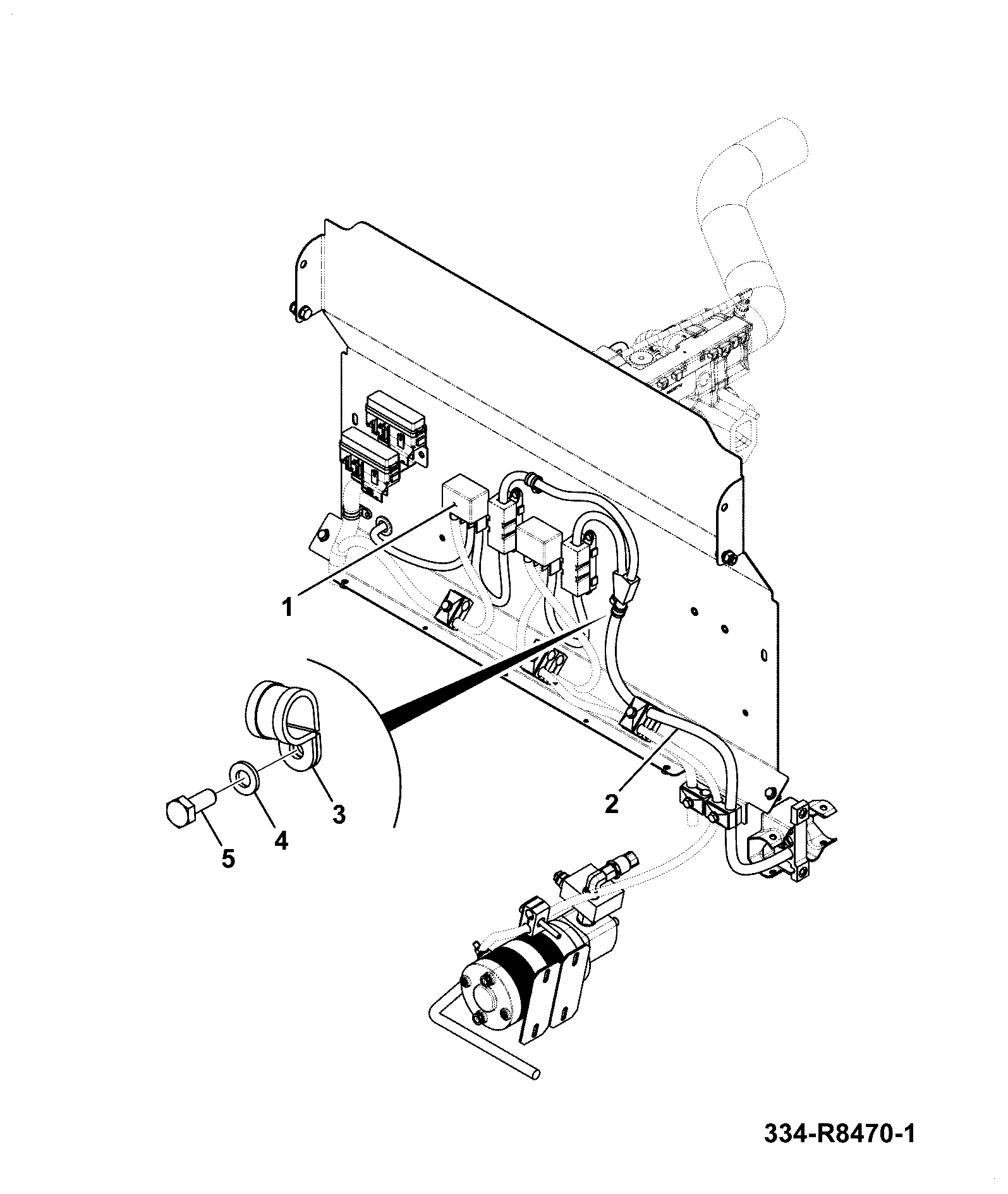 Жгут проводов 333/V3027 JCB