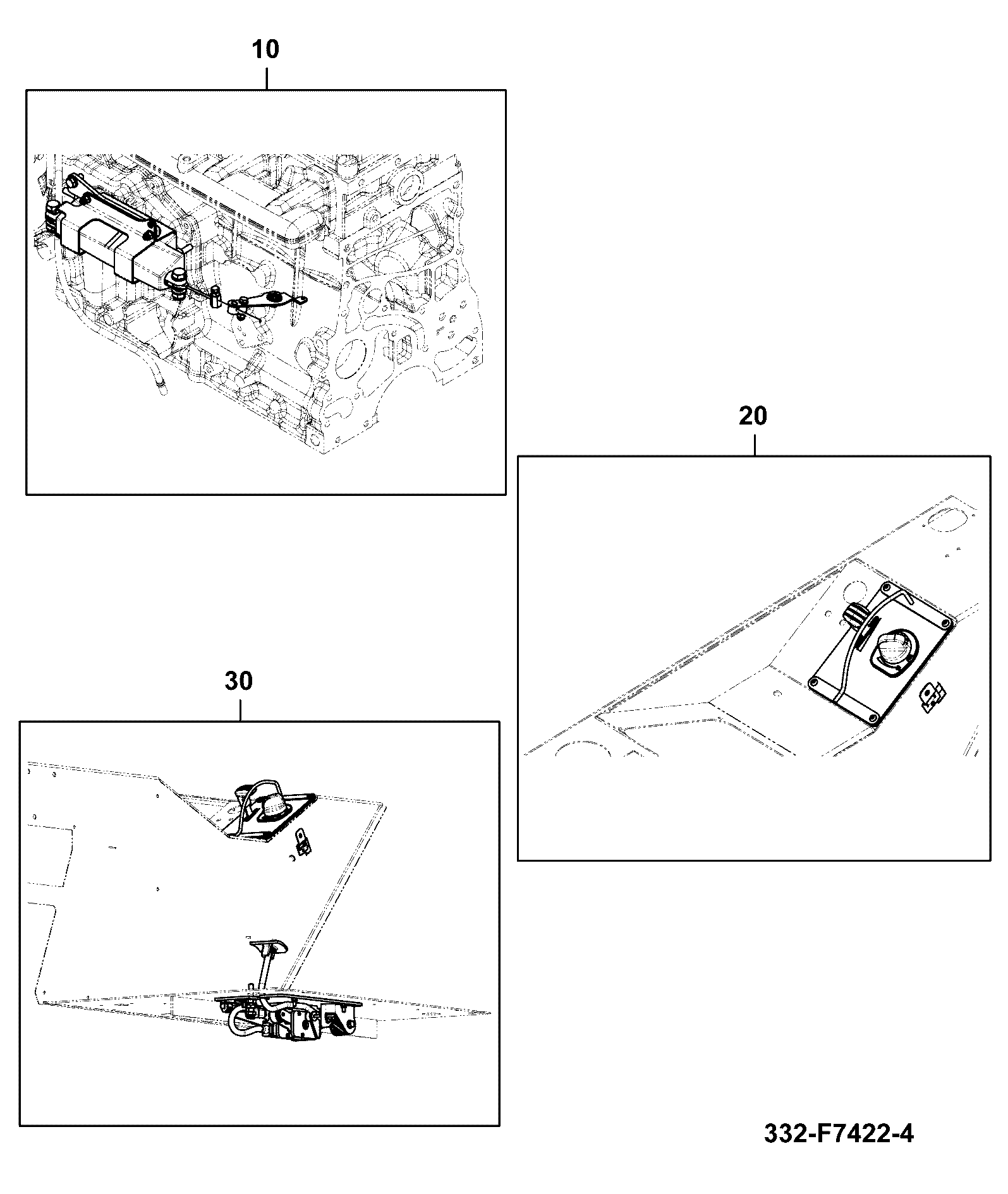 Педаль 332/G7075 JCB