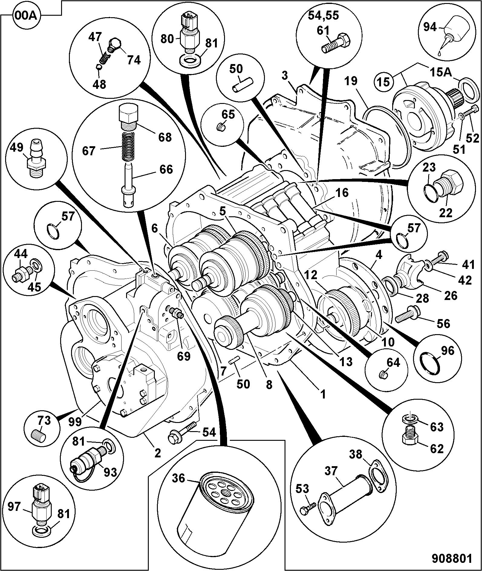 Кожух 459/30528 JCB