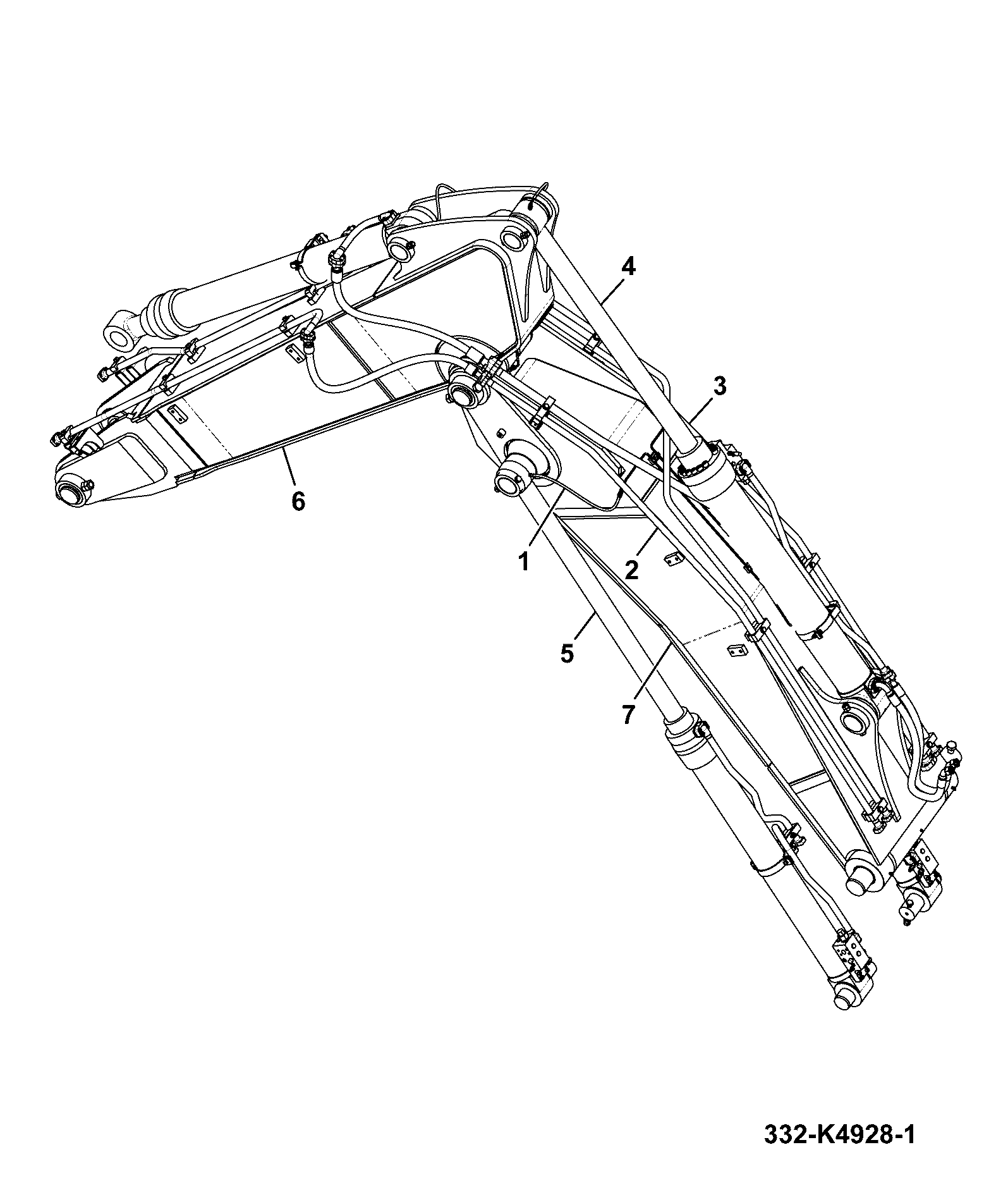 Сборка 332/K4847 JCB