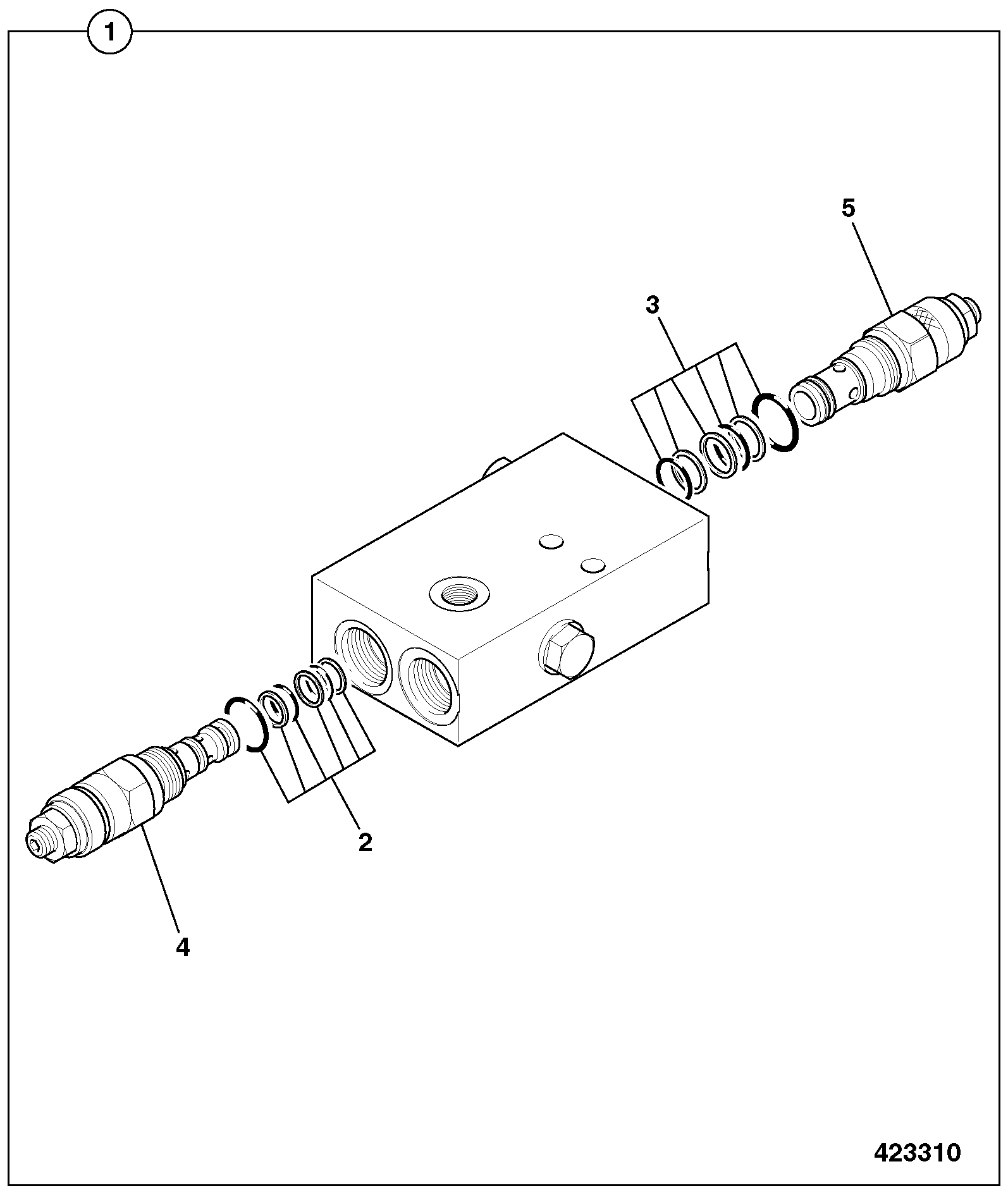 Клапан 928/60202 JCB