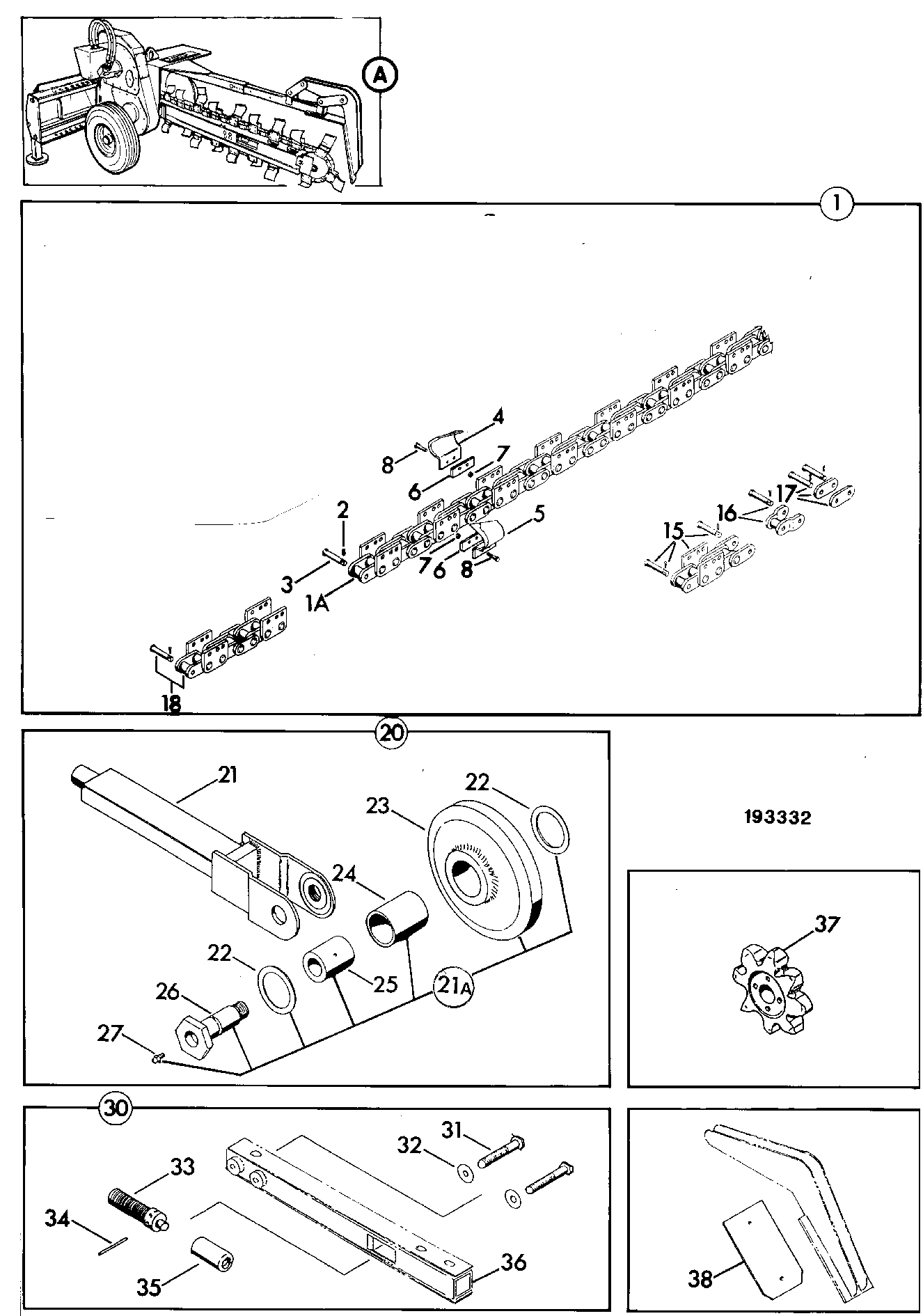 Комплект 980/15612 JCB