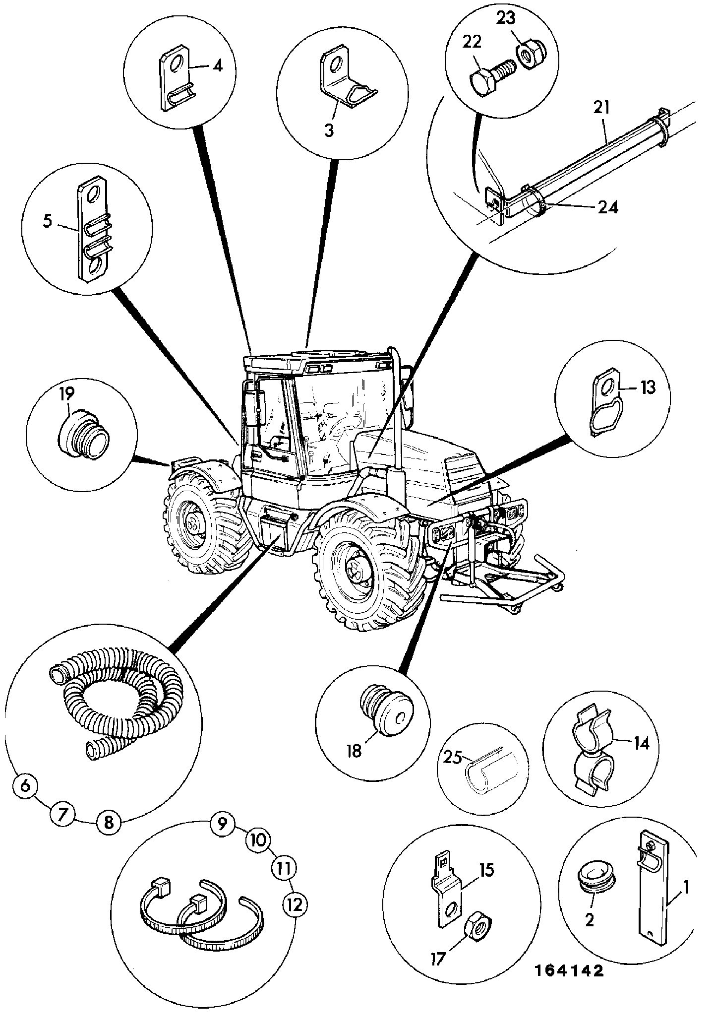Кронштейн 476/62007 JCB
