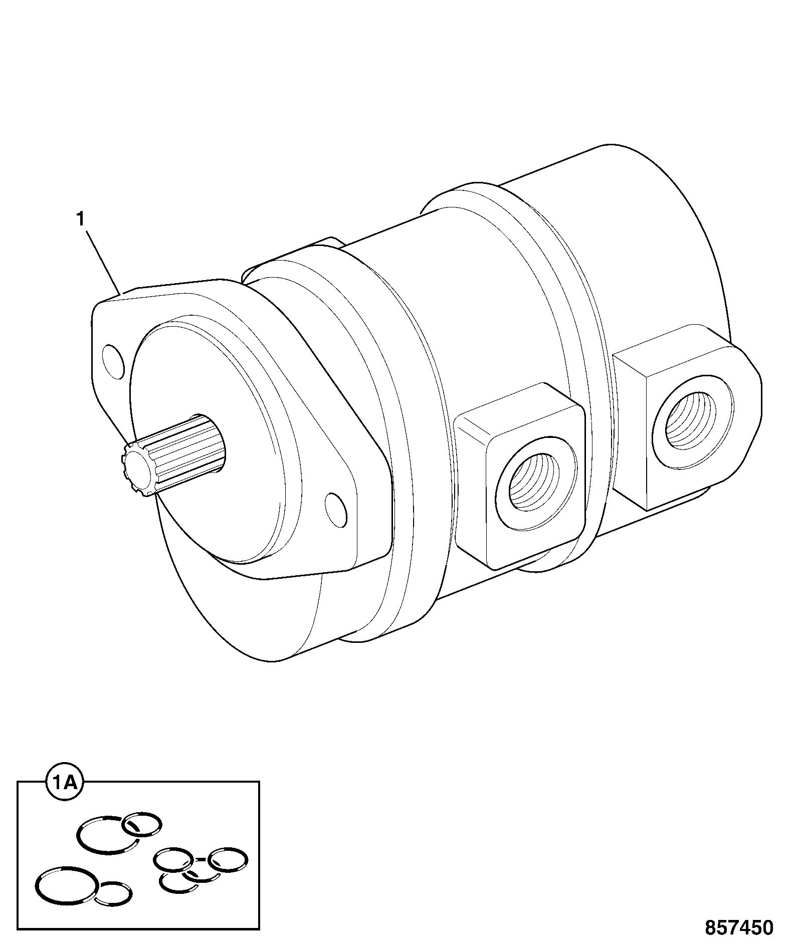 Насос 20/925639 JCB