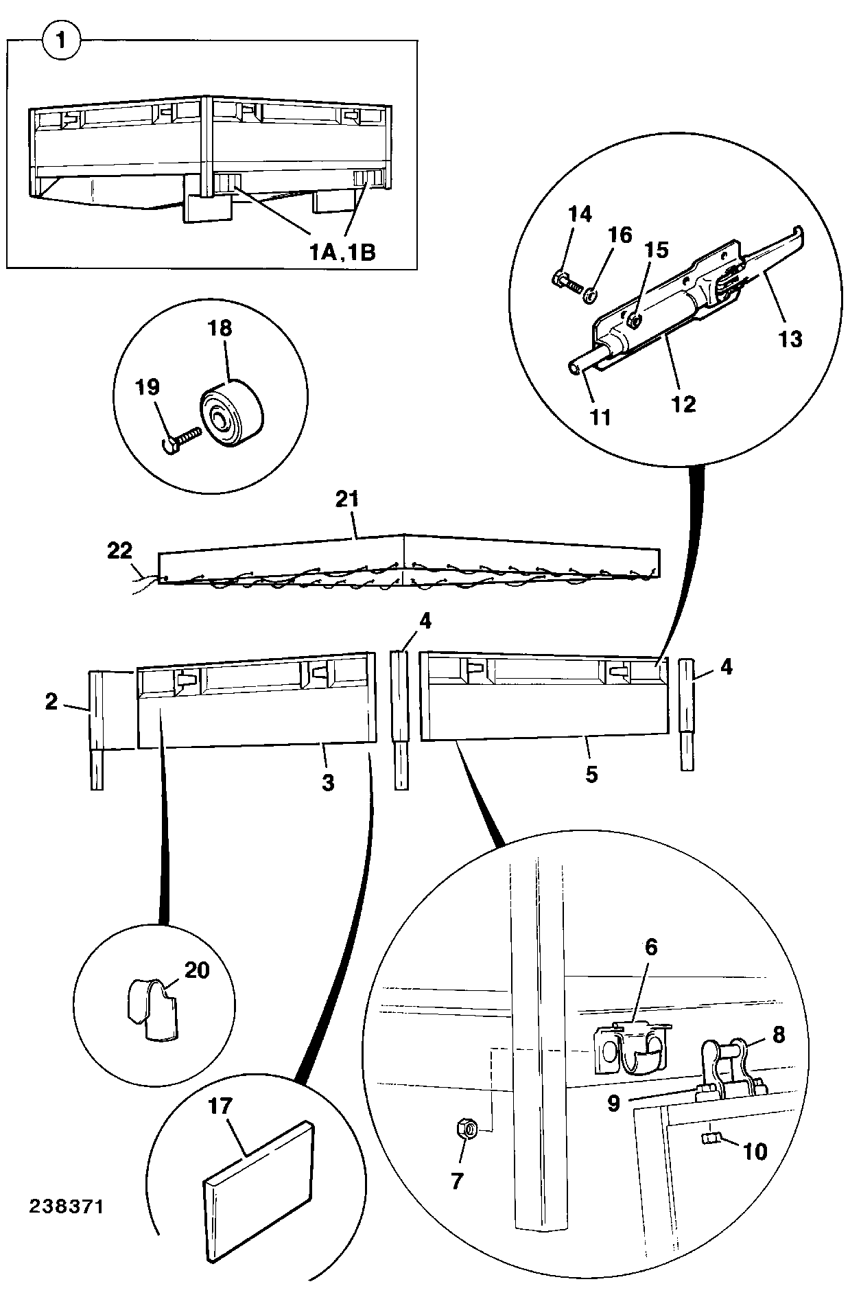 Защёлка 477/80230 JCB