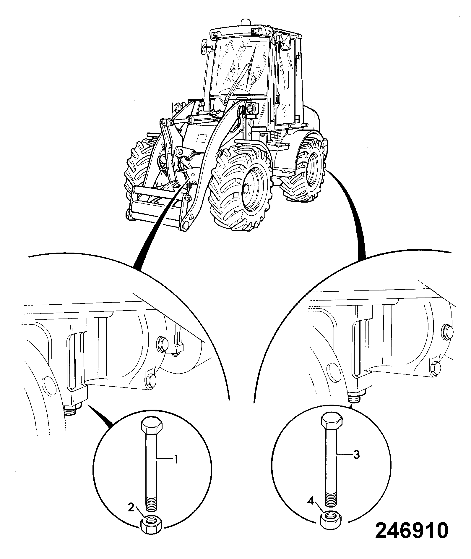 Болт 1315/4032 JCB