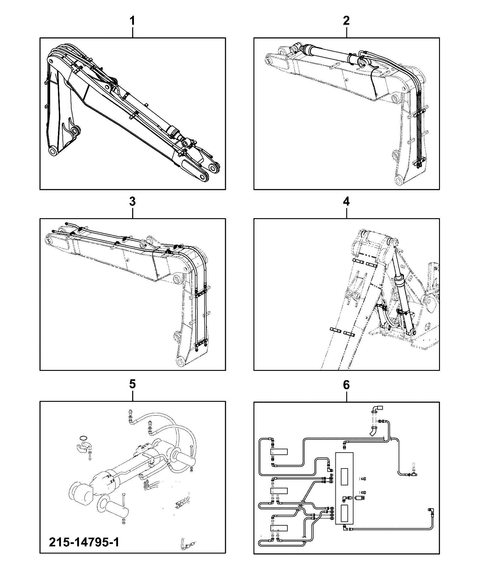 Стрела 215/14801 JCB