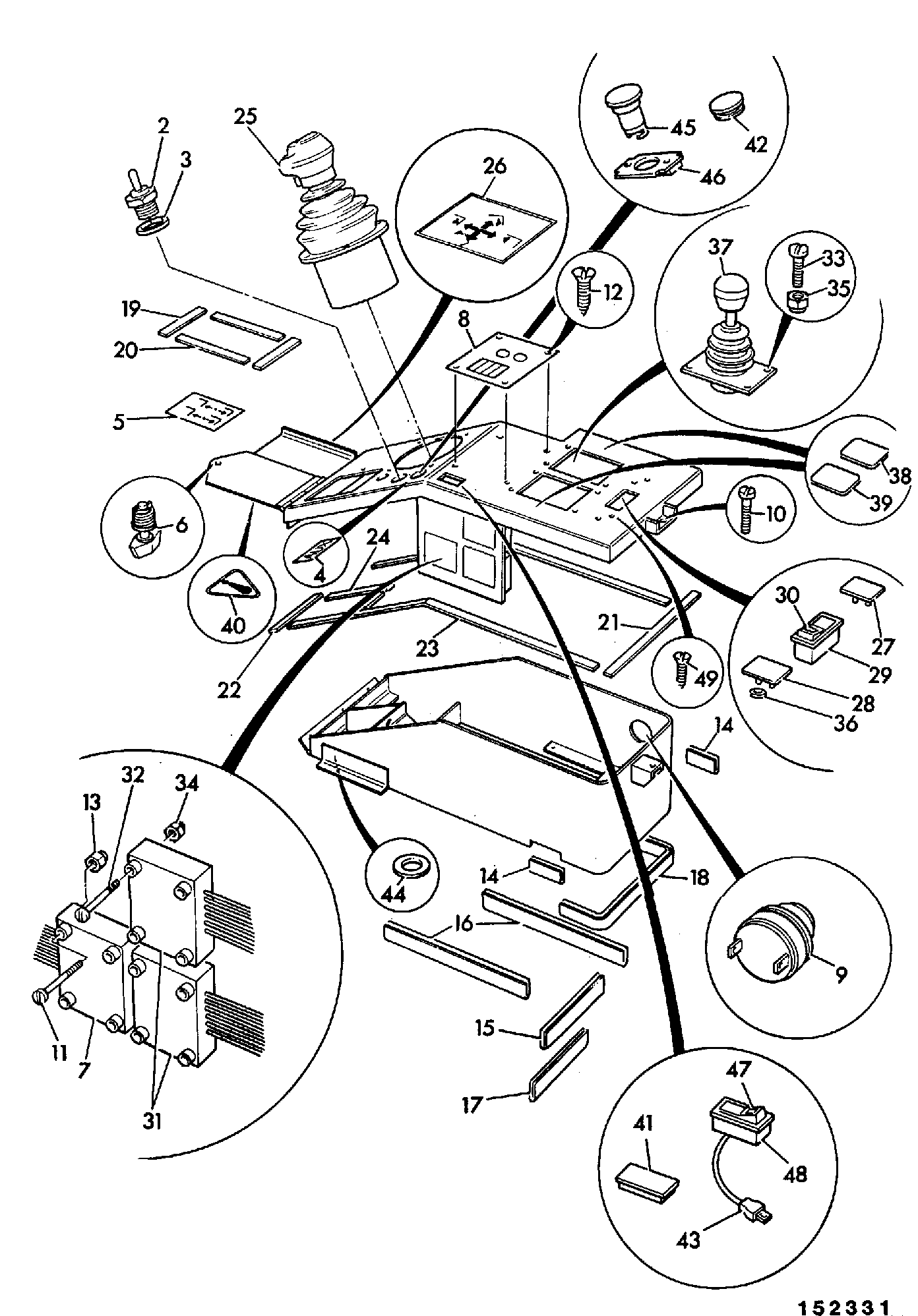 Табличка 817/02585 JCB