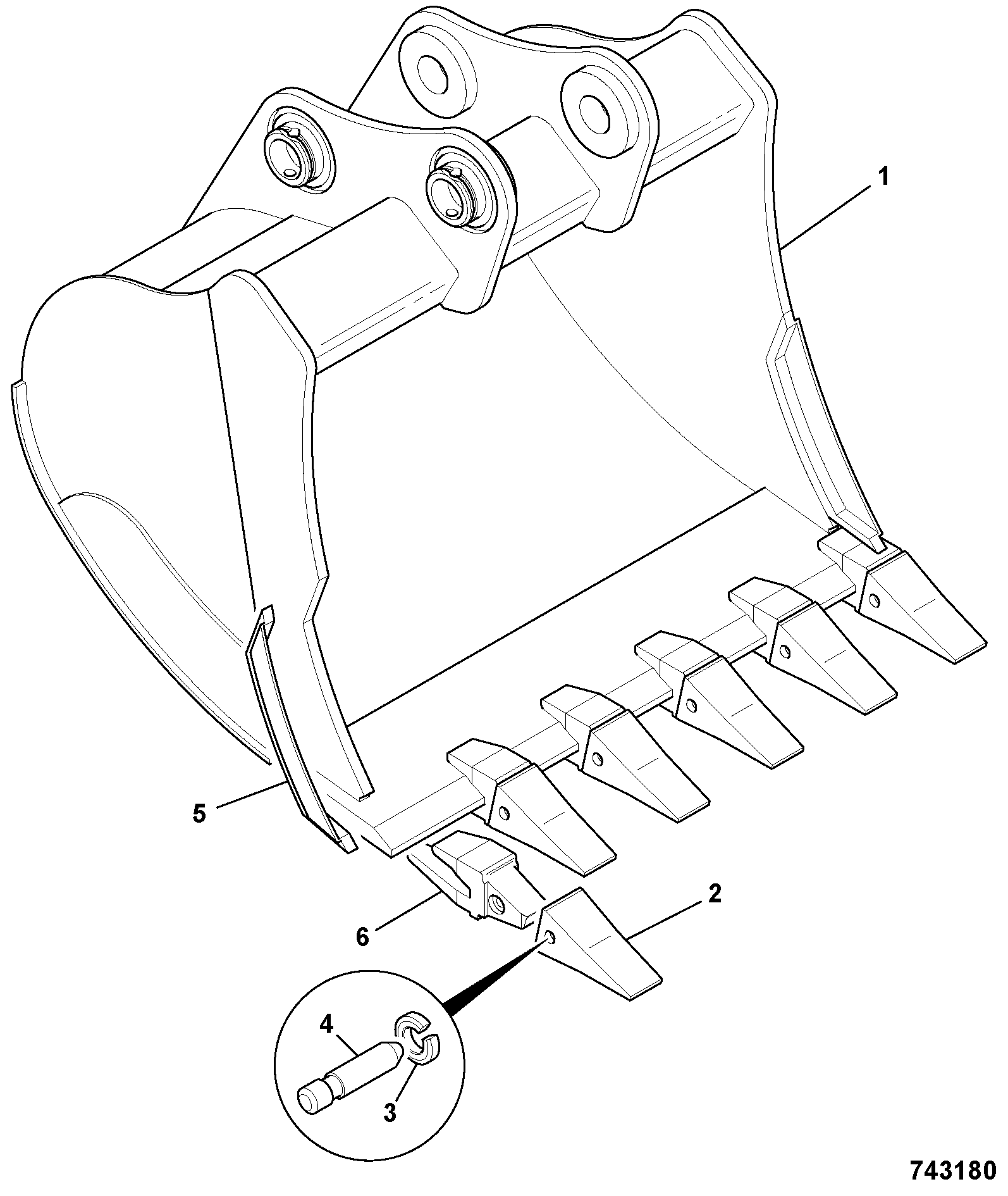 ковш 331/13970 JCB