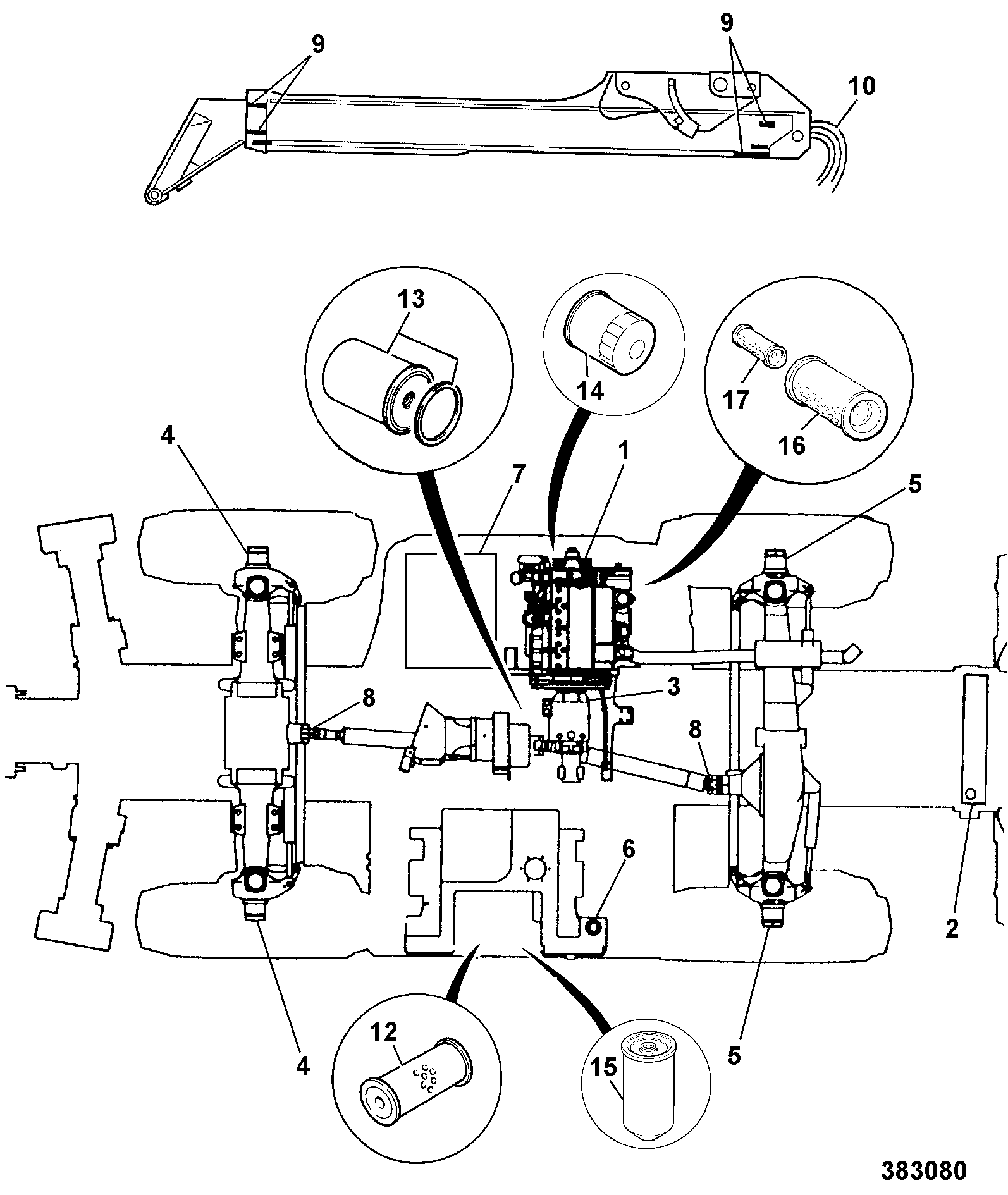 Элемент 32/925160 JCB