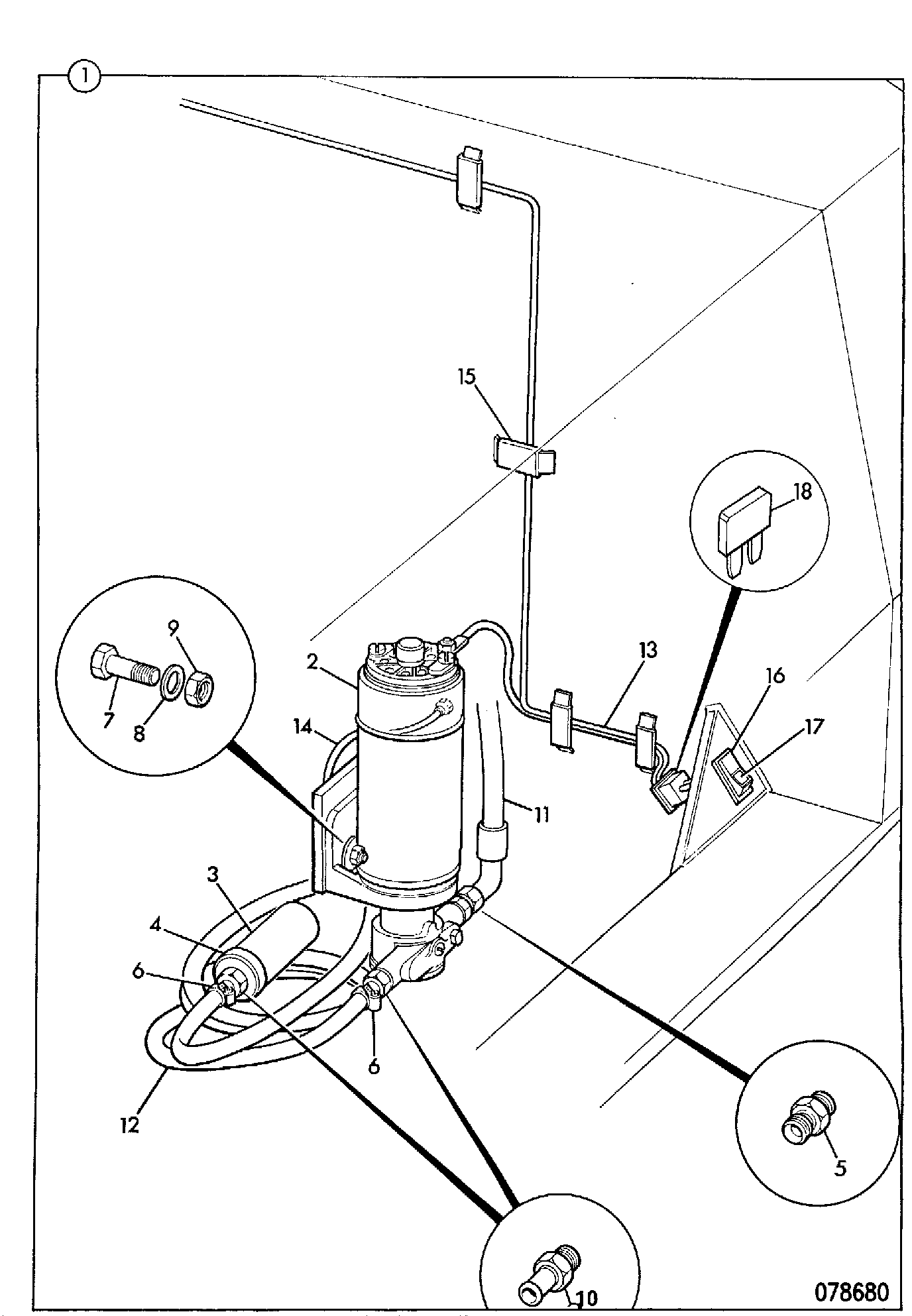Комплект-refuelling насос 209/43100 JCB