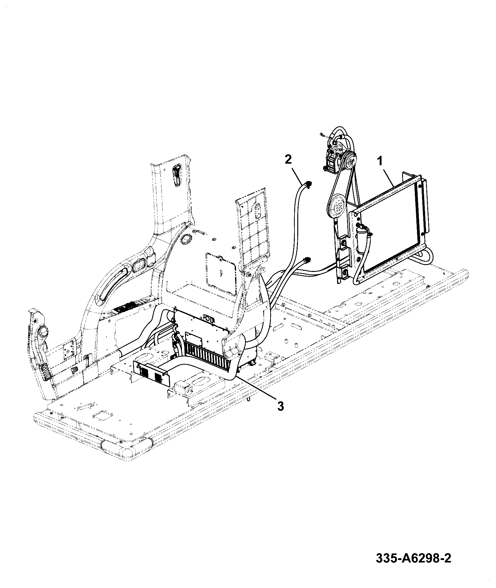 Комплект-шланг 335/A8662 JCB