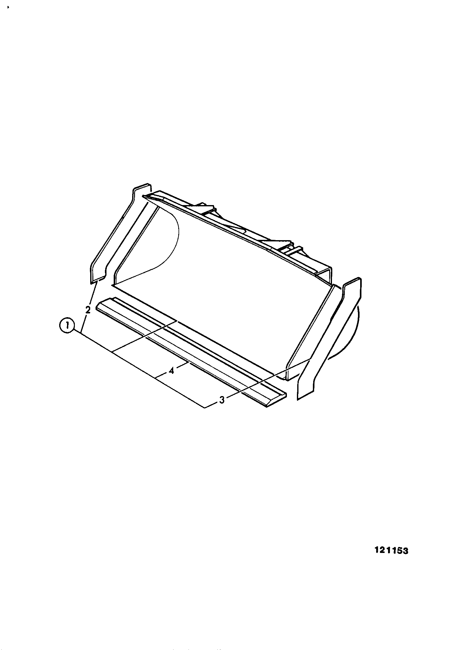 Боковой нож 510/78604 JCB