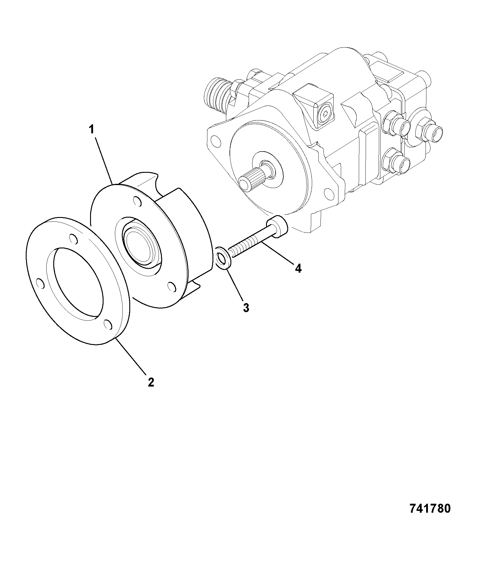 муфта 331/45304 JCB