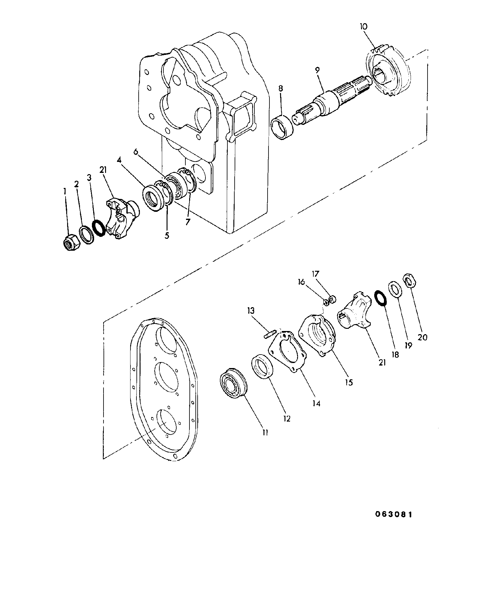 Уплотнение 230954 JCB