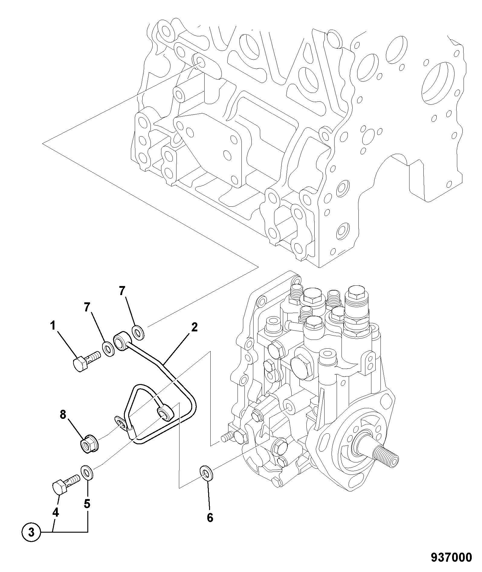 Уплотнение 02/971450 JCB
