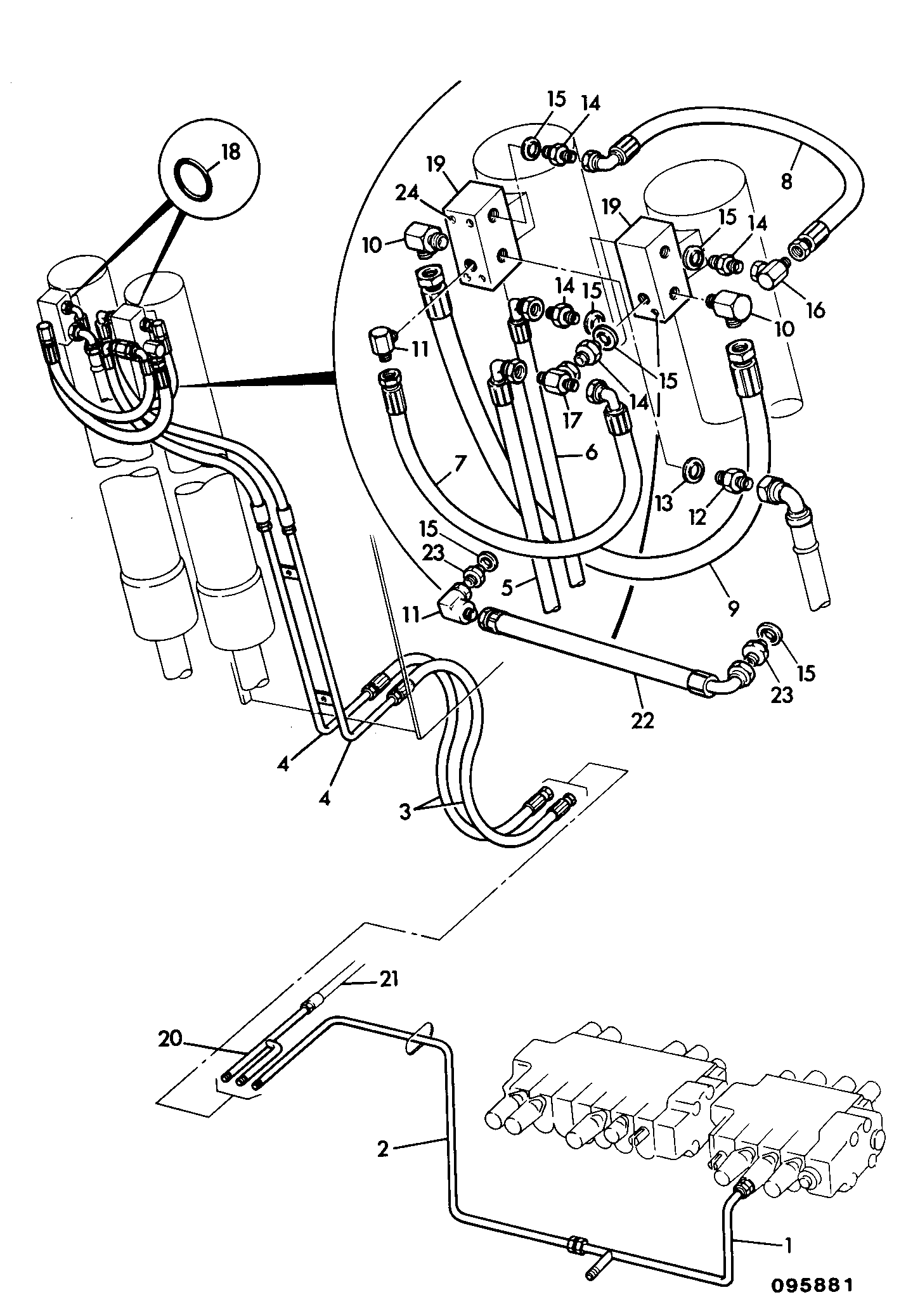 Шланг 629/15400 JCB