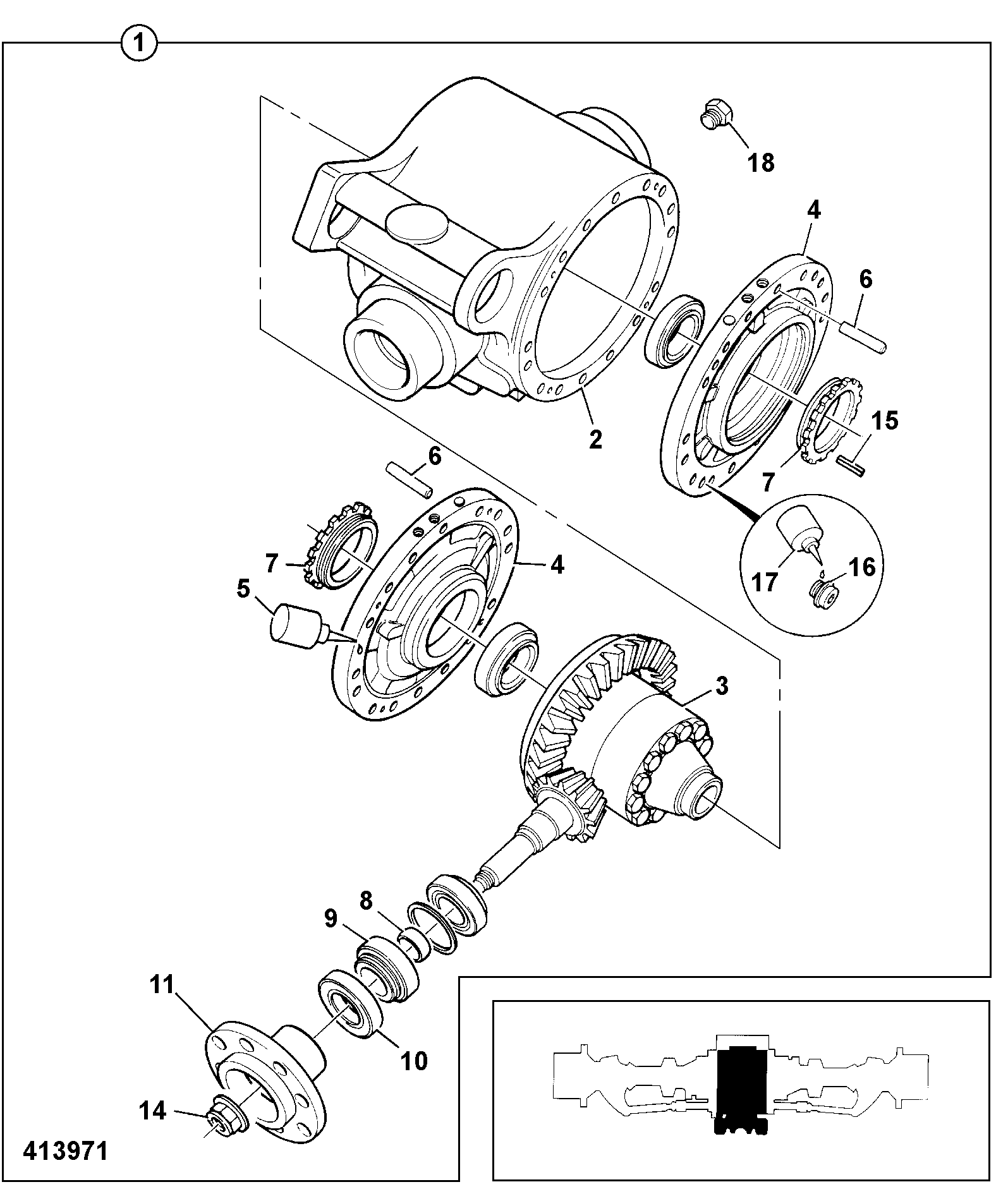 Кожух 458/20747 JCB