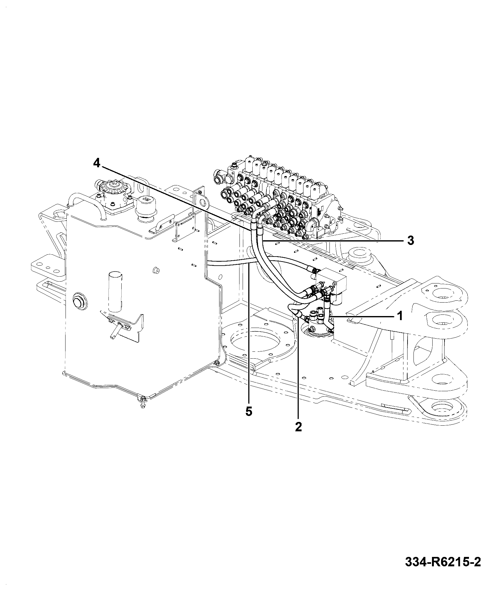 Шланг 334/R6286 JCB